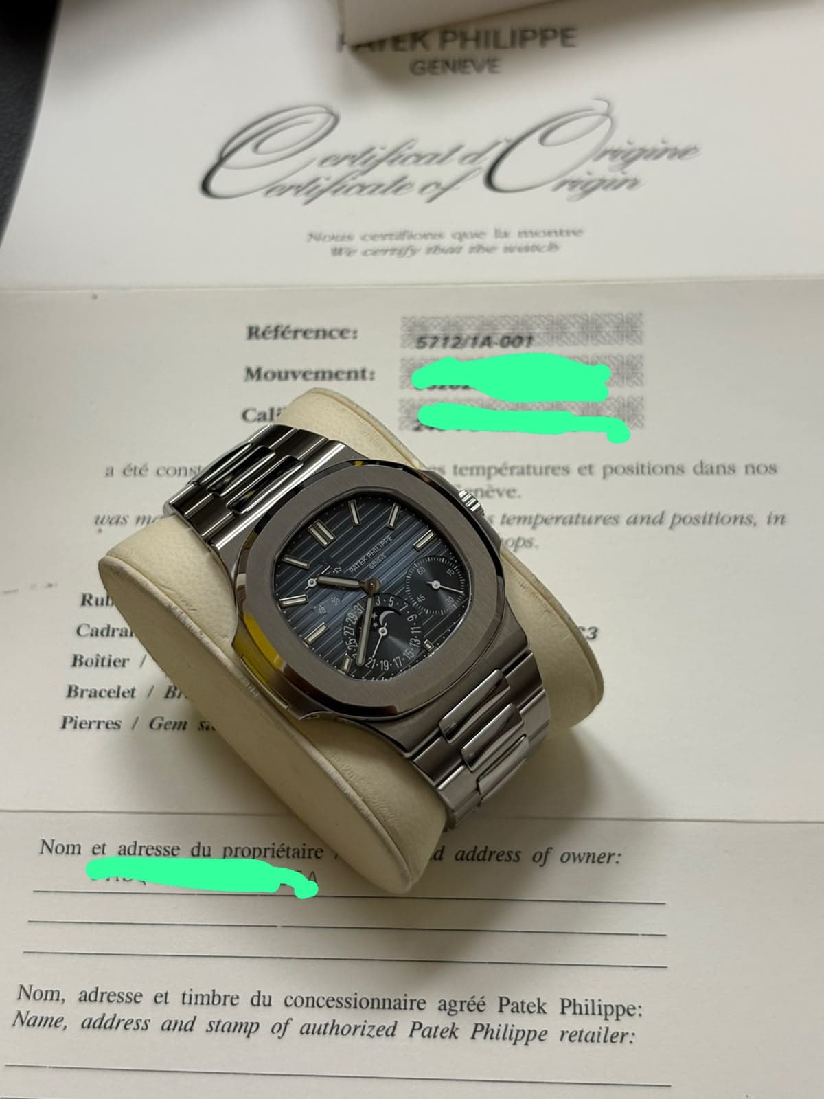 Patek Philippe Nautilus