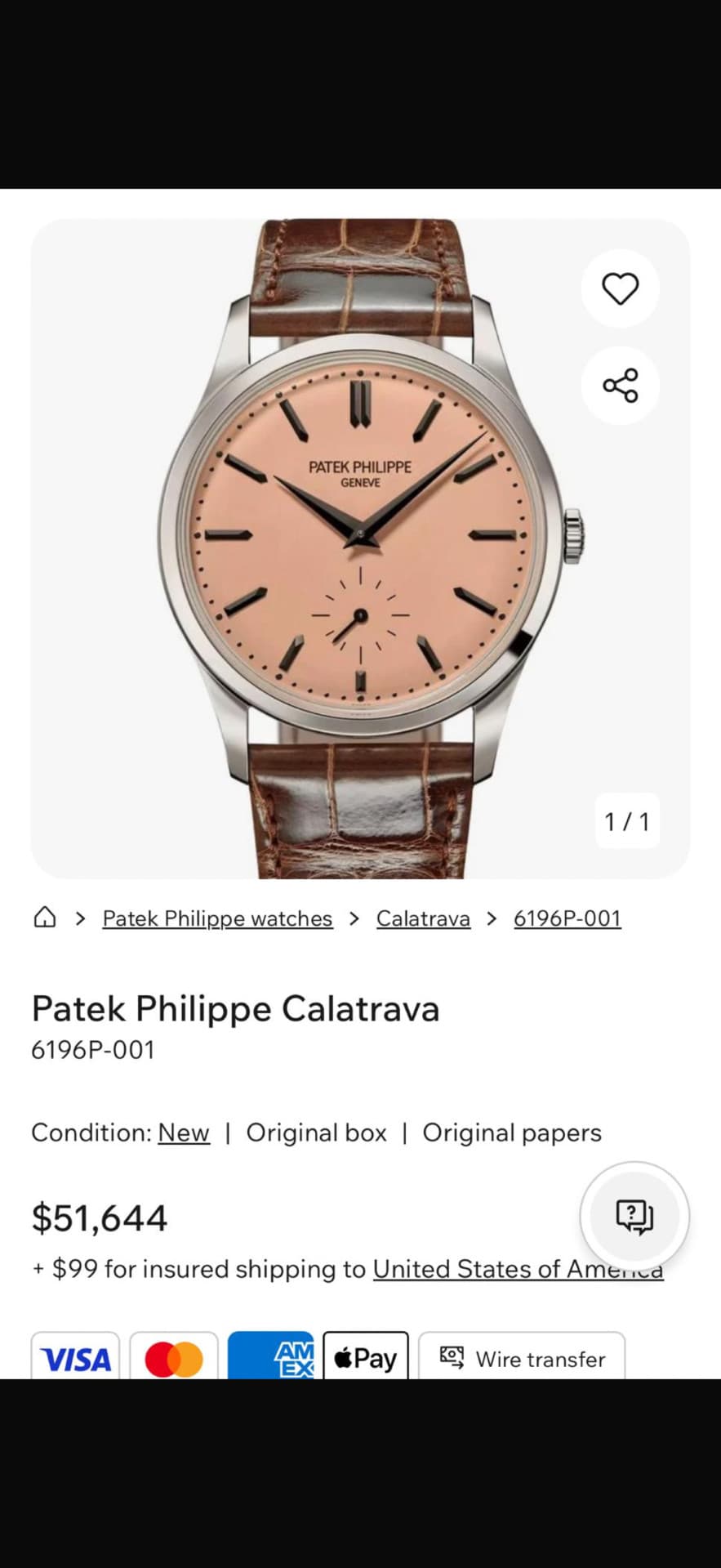 Patek Philippe Calatrava