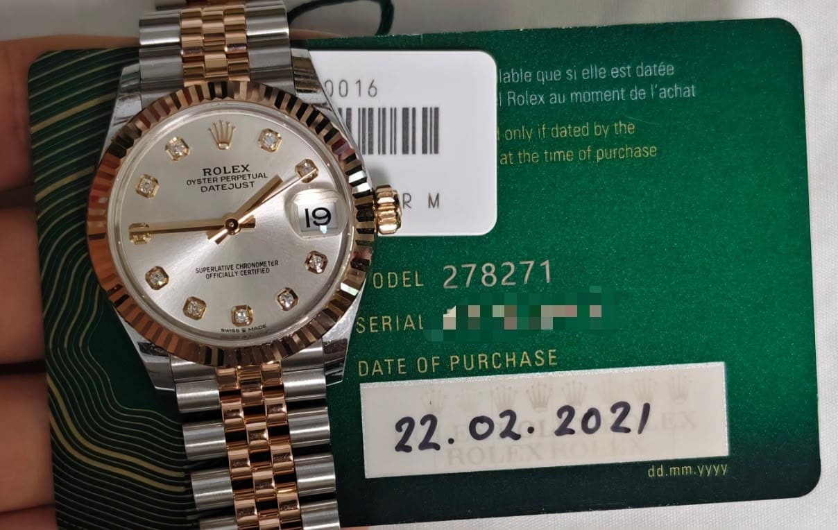 Rolex Datejust 31
