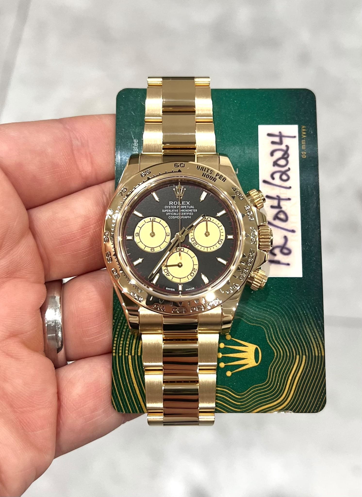 Rolex Daytona (Yellow Gold)