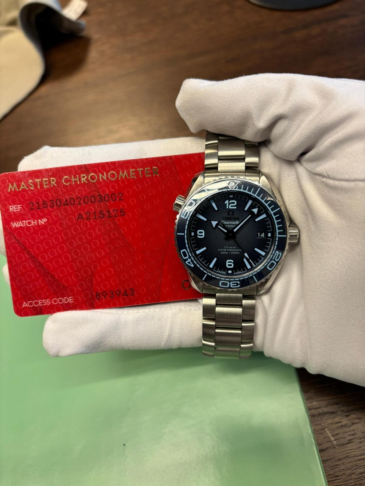 Omega Seamaster Planet Ocean