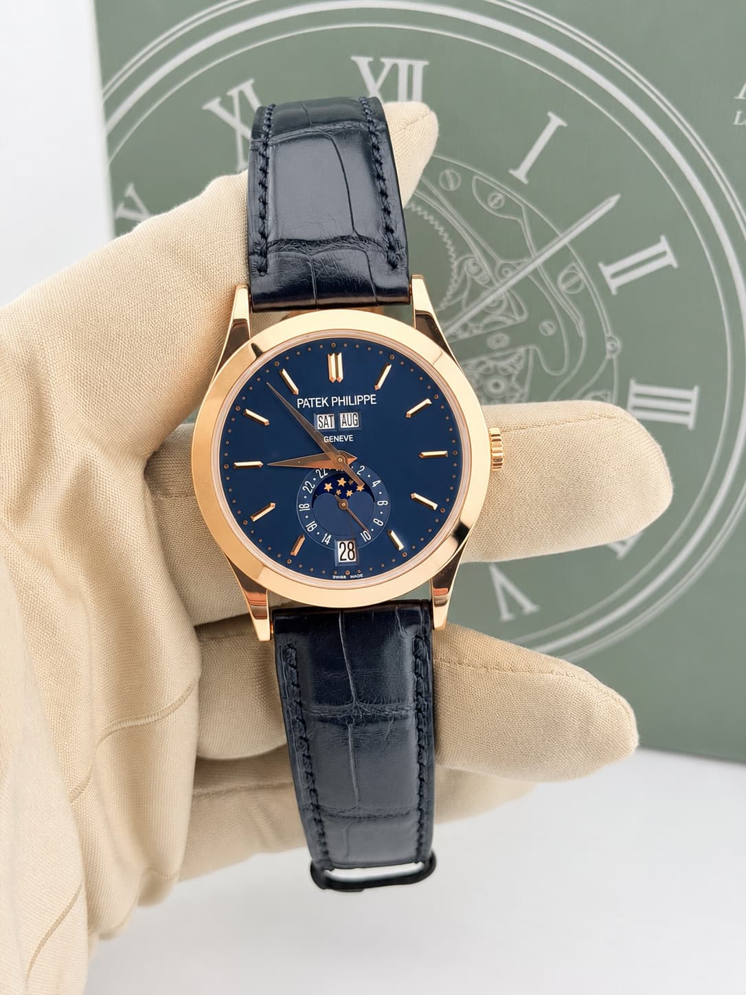 Patek Philippe Calatrava Annual Calendar Moon Phase