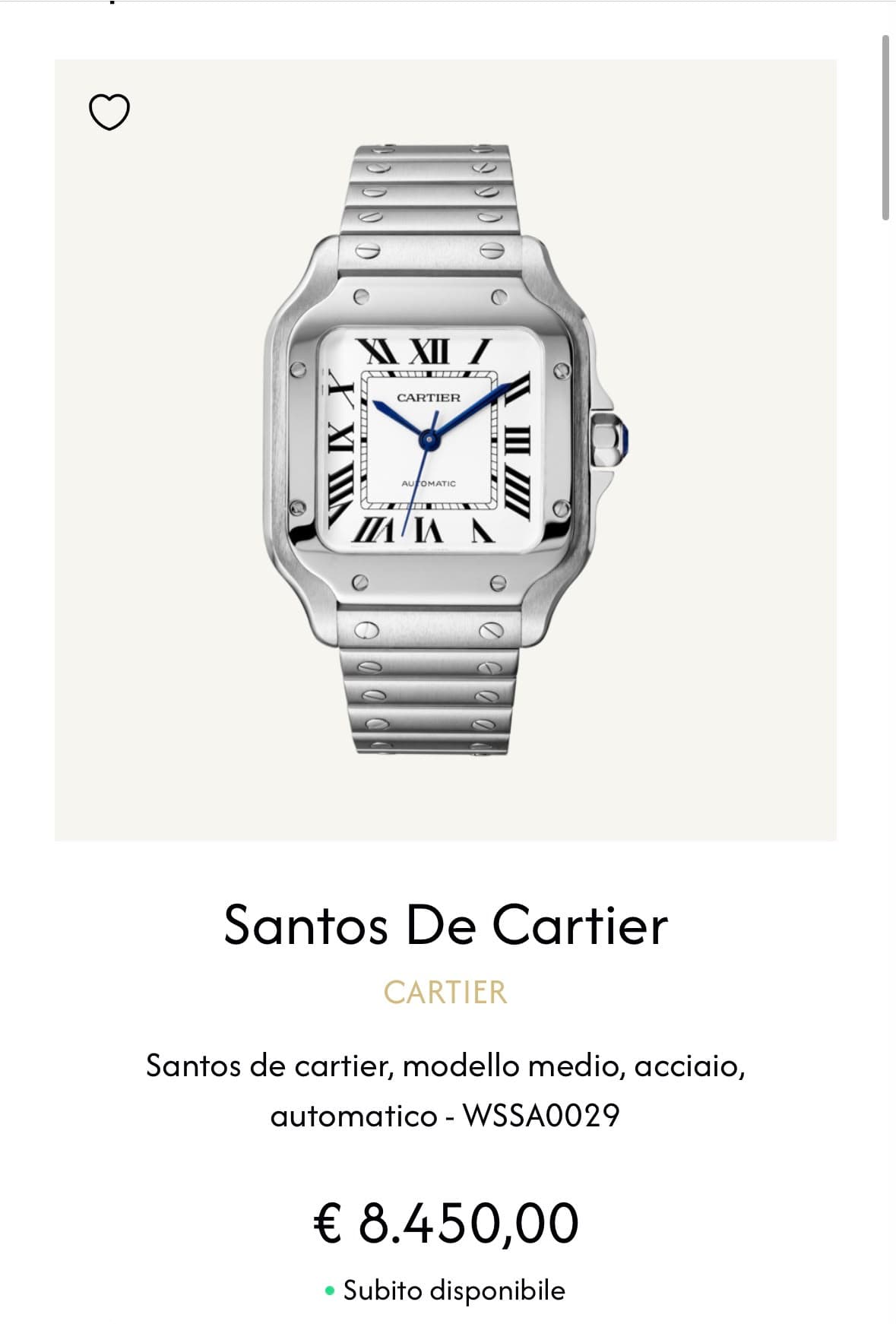 Cartier Santos