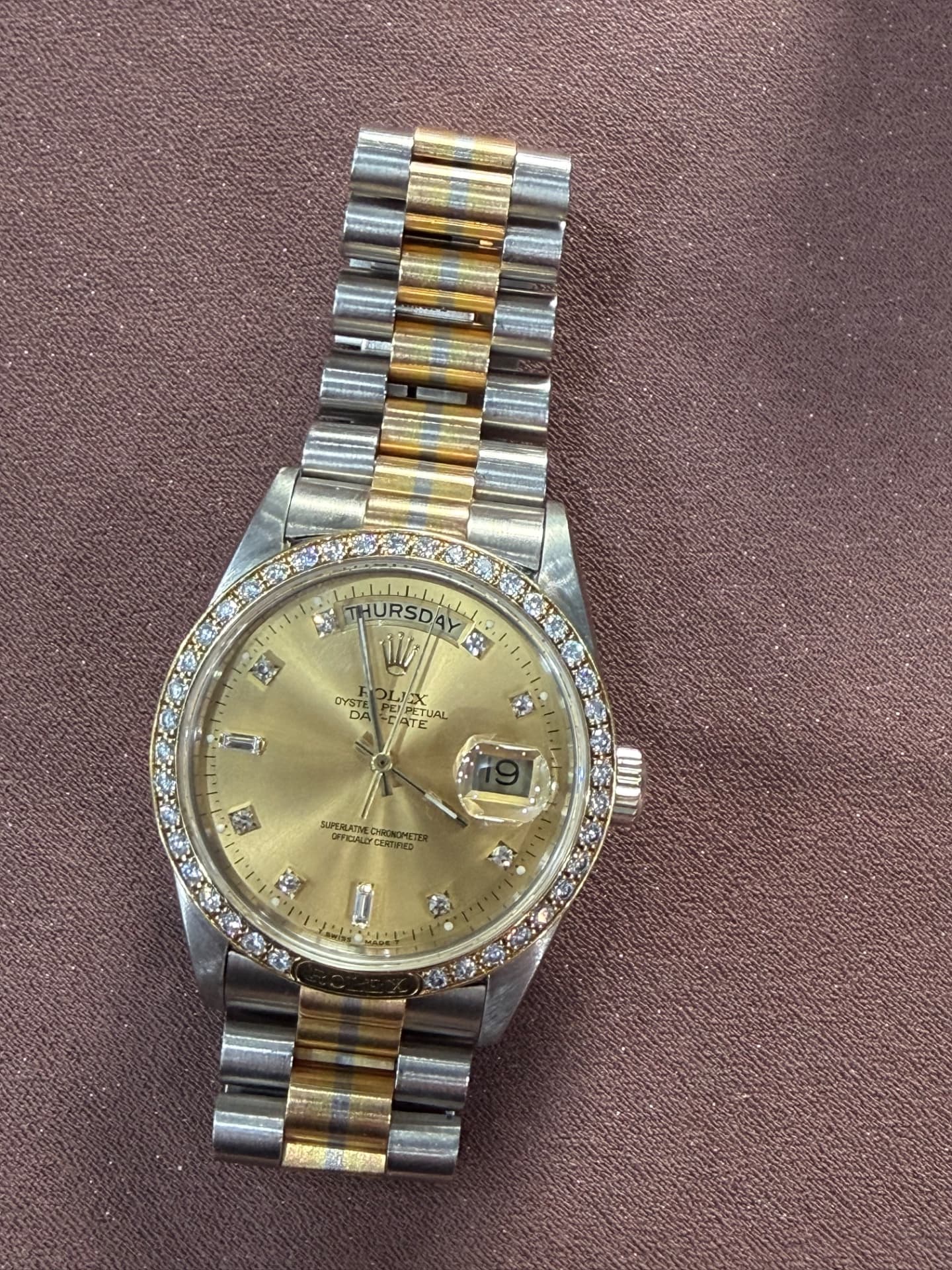 Rolex Day-Date Tridor President