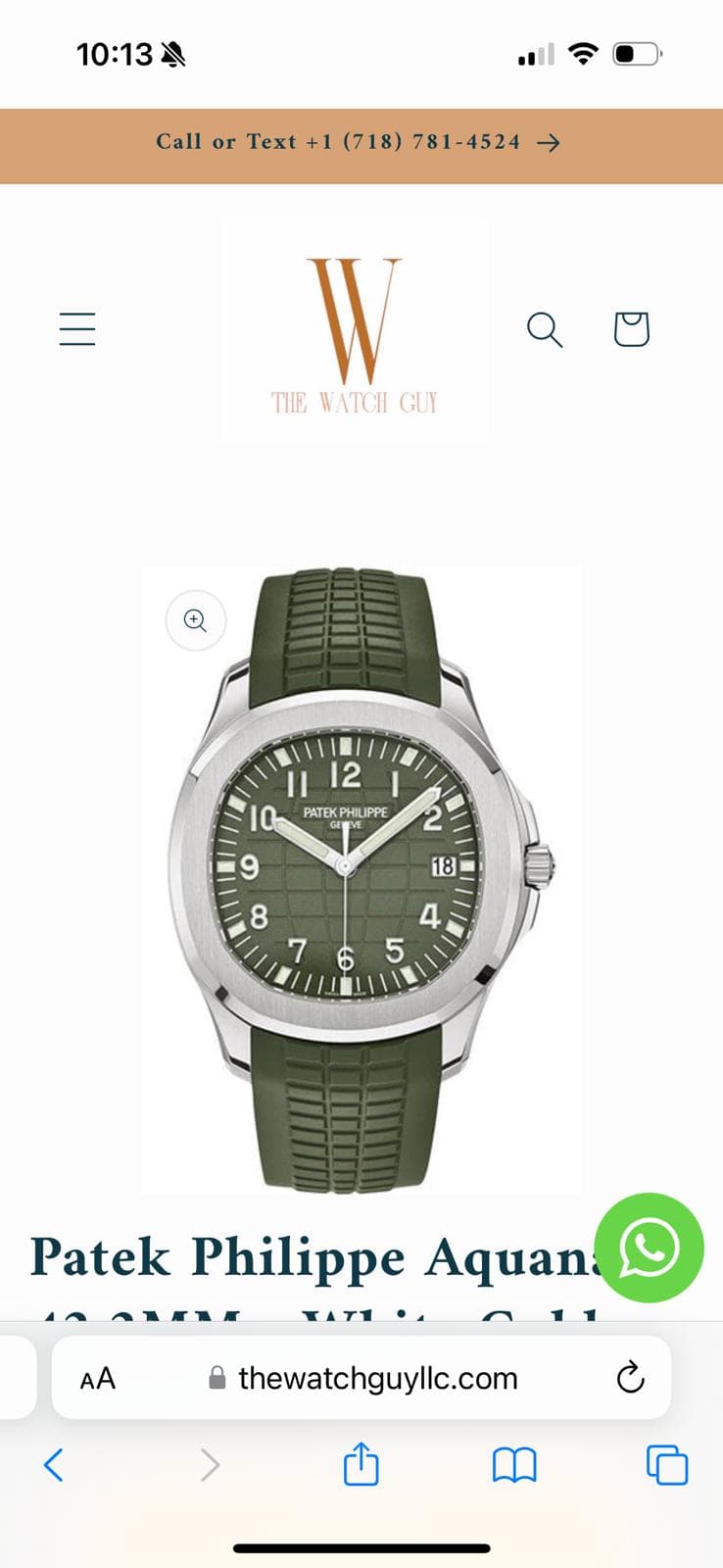 Patek Philippe Aquanaut