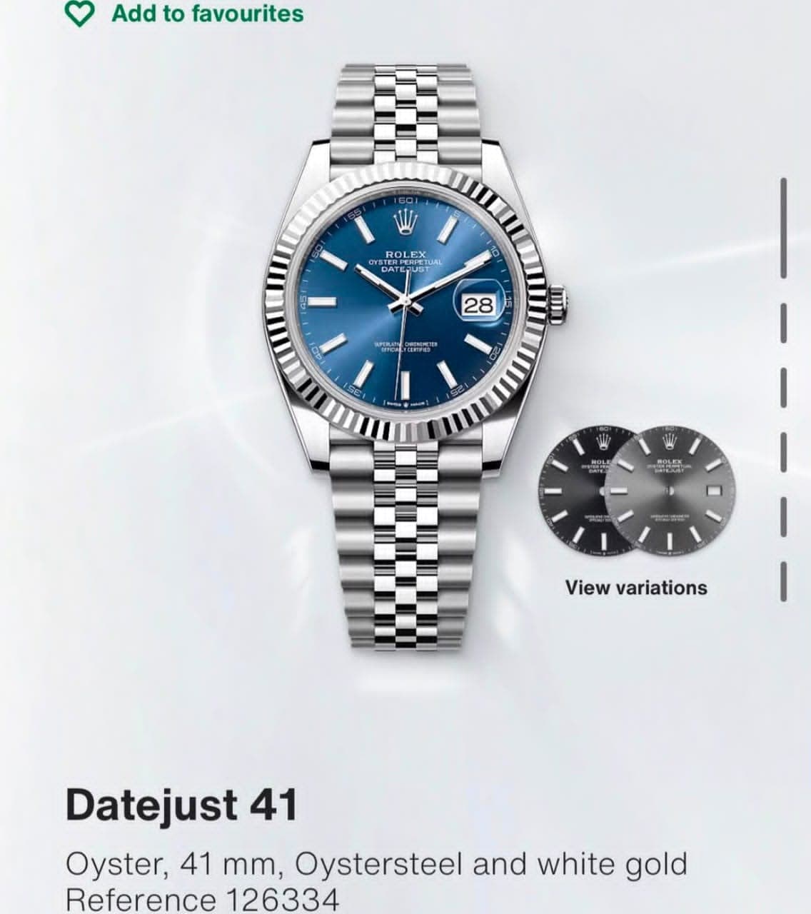 Rolex Datejust 41