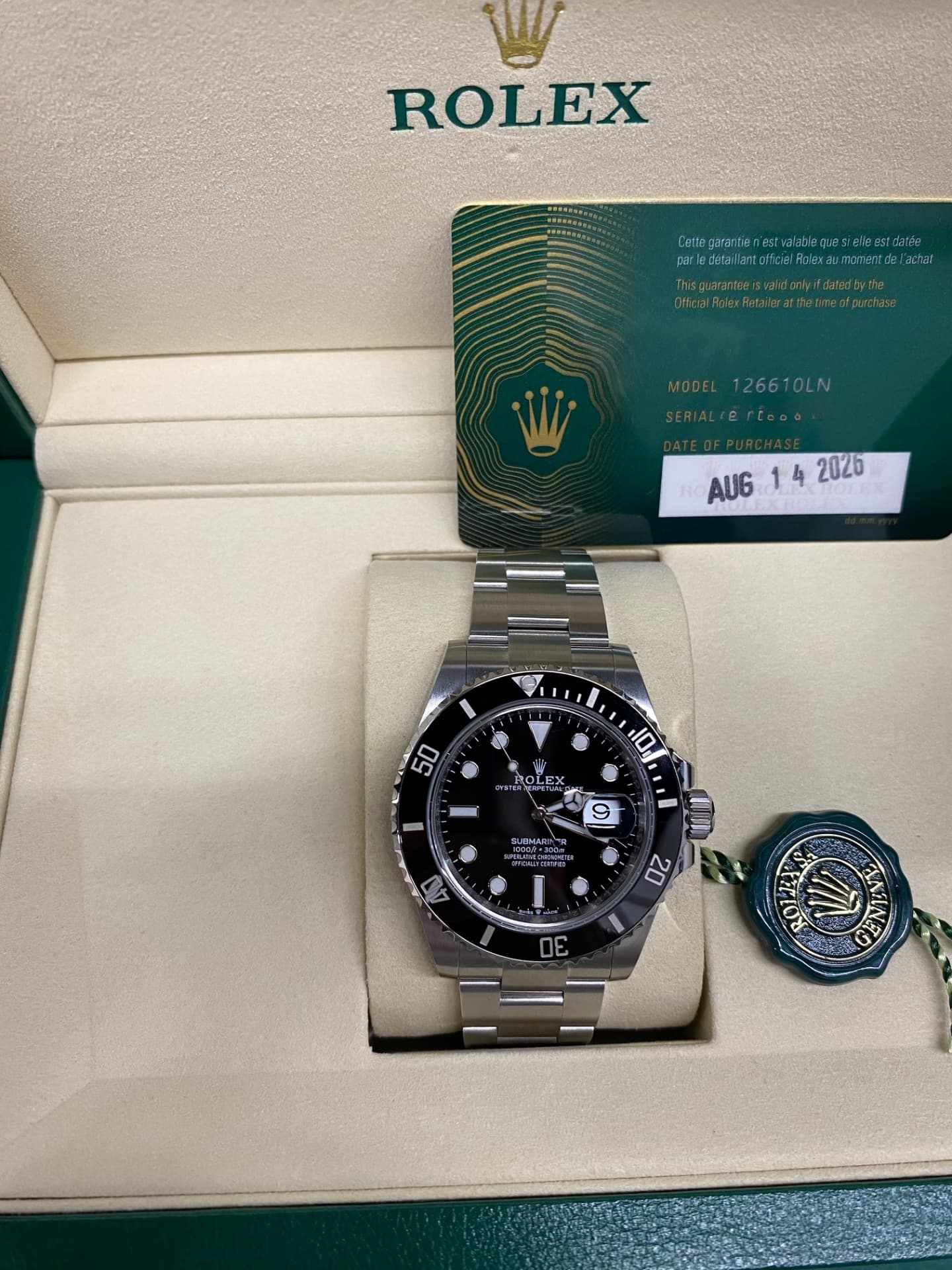 Rolex Submariner Date (Steel)