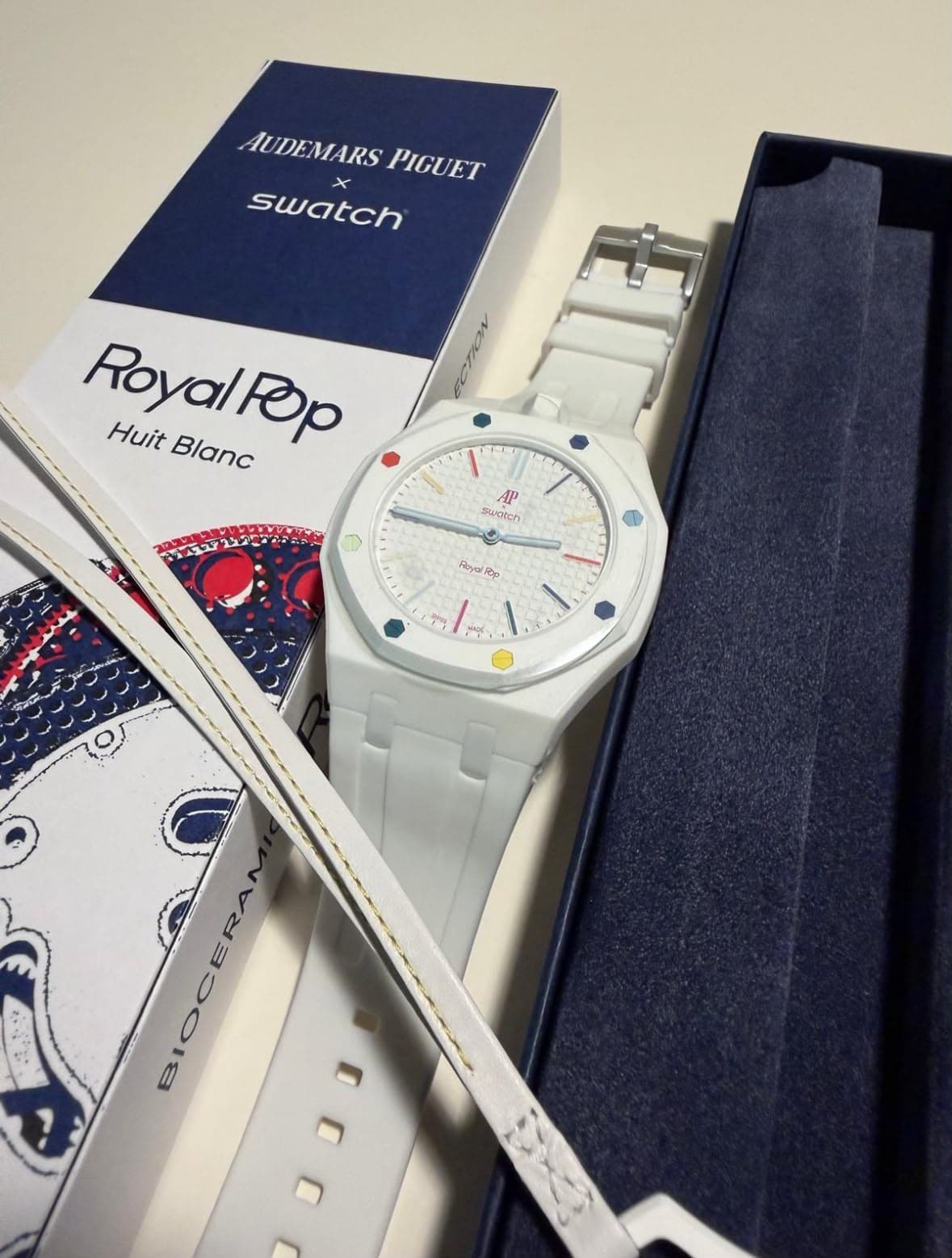 Audemars Piguet x Swatch Huit Blanc