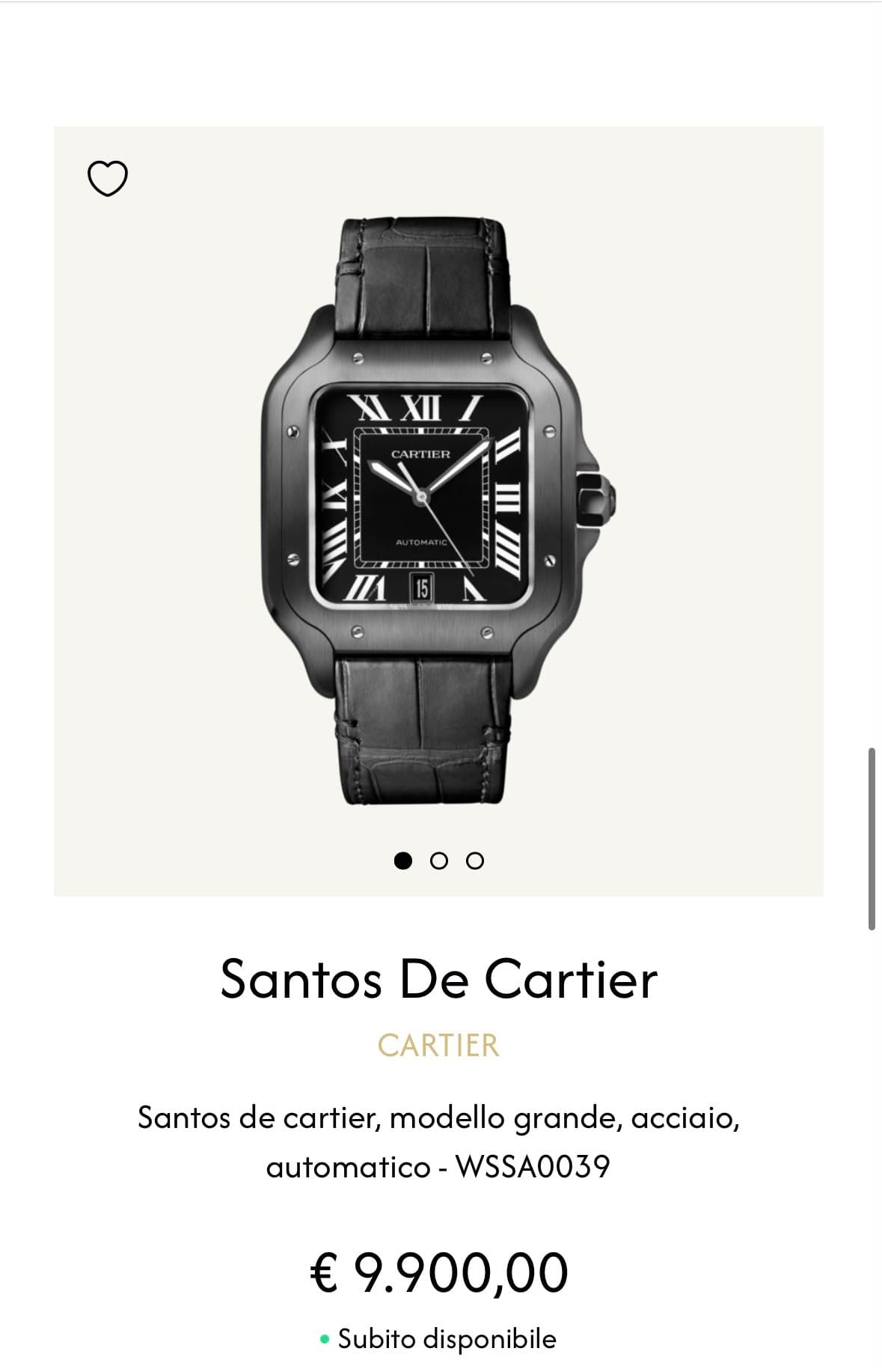 Cartier Santos de Cartier