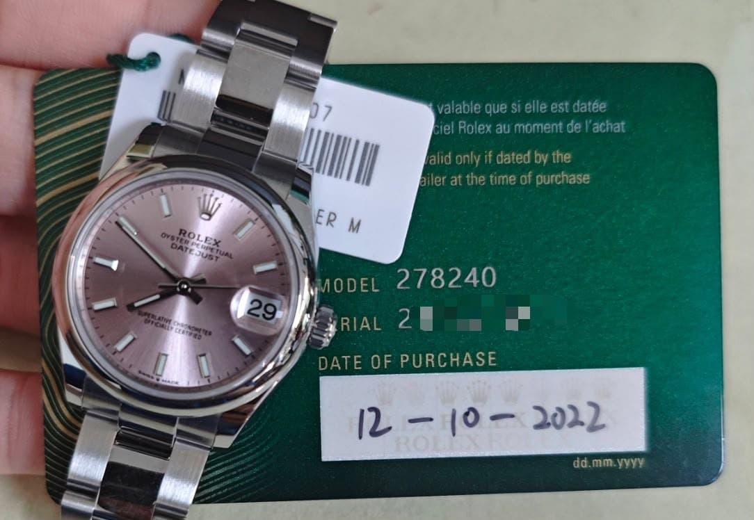 Rolex Datejust 31
