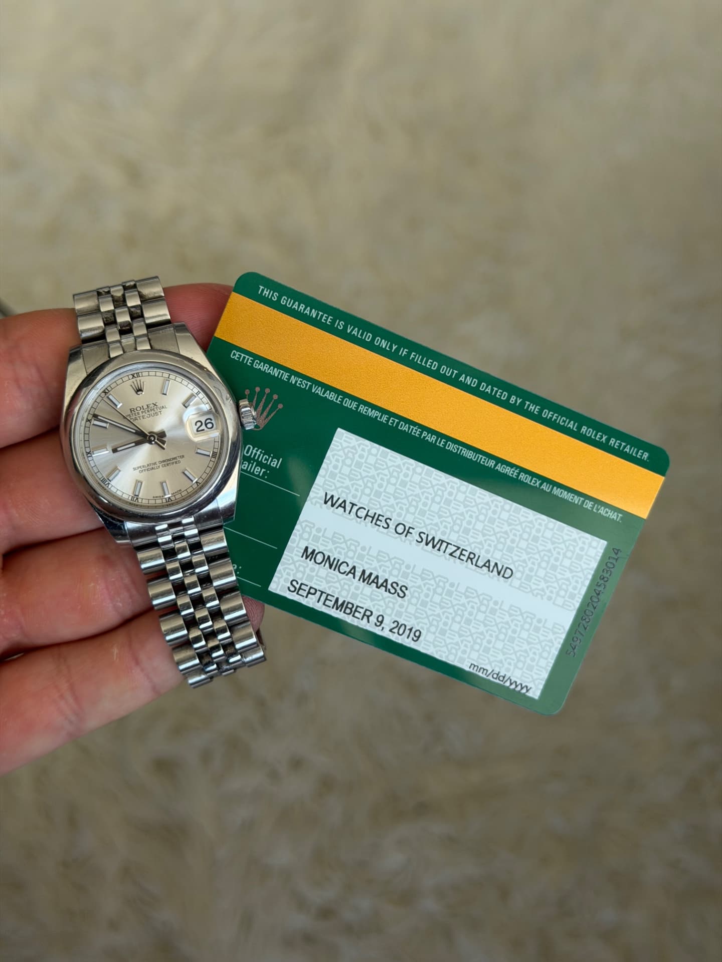 Rolex Datejust 31