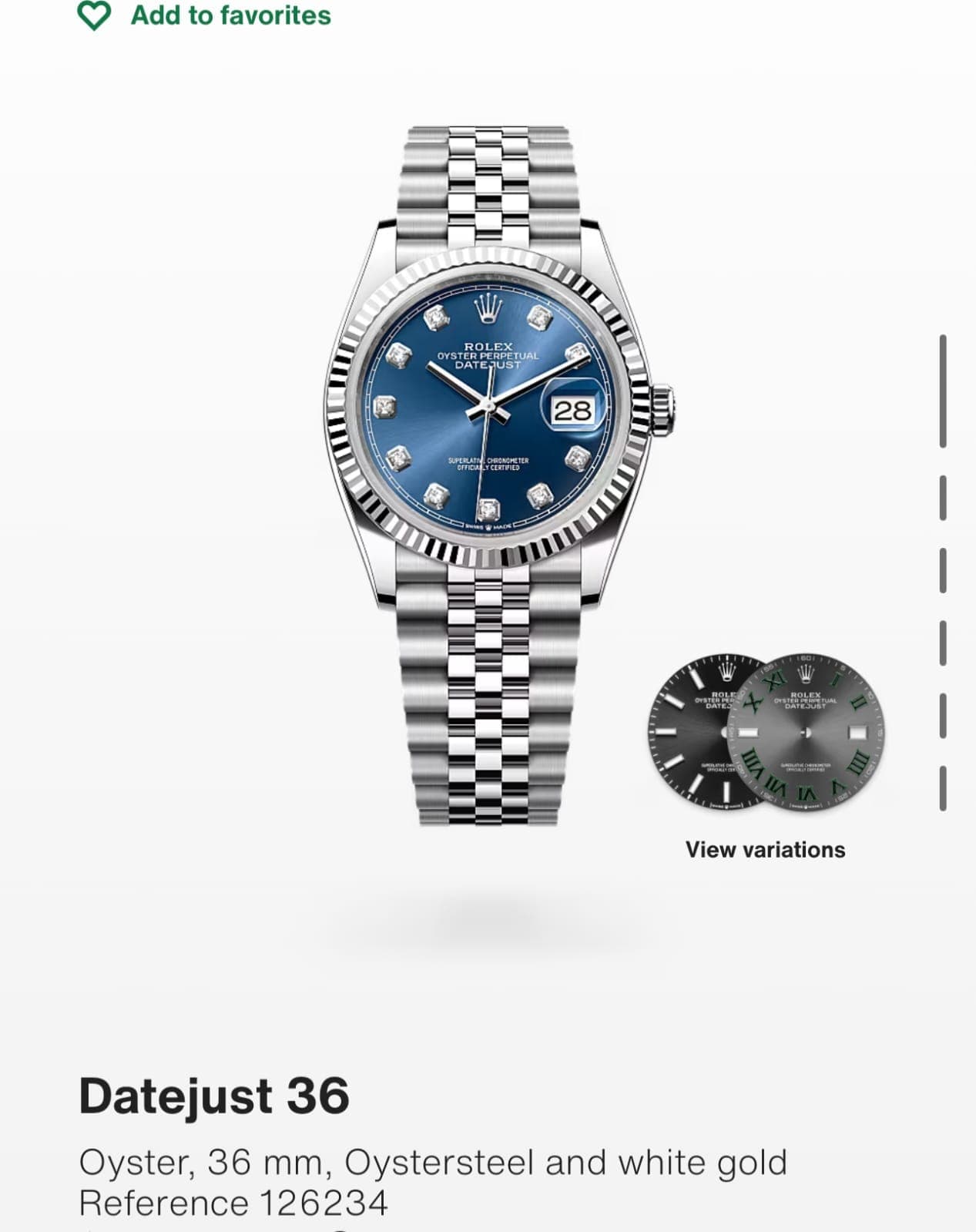 Rolex Datejust 36