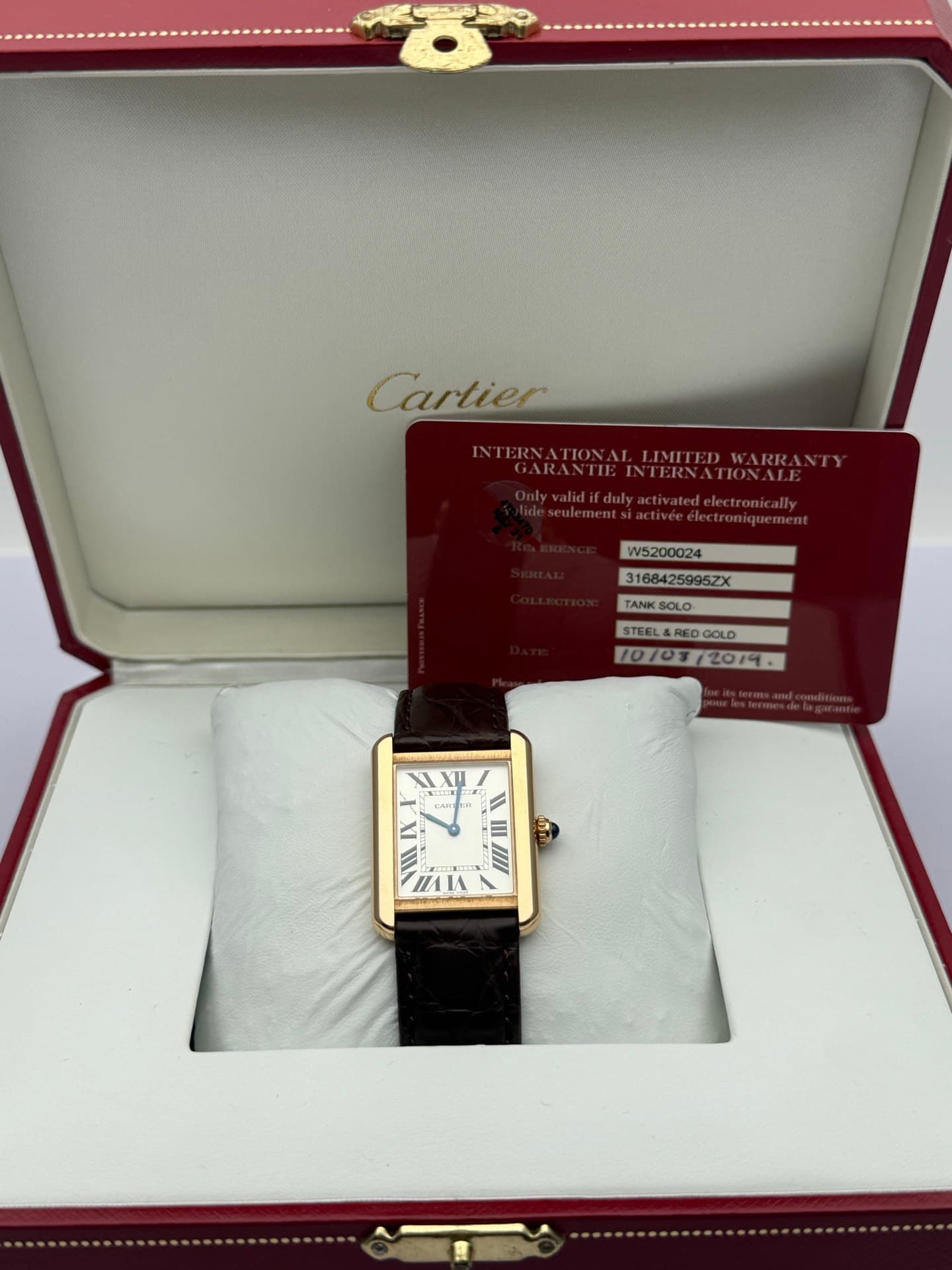 Cartier Tank Solo