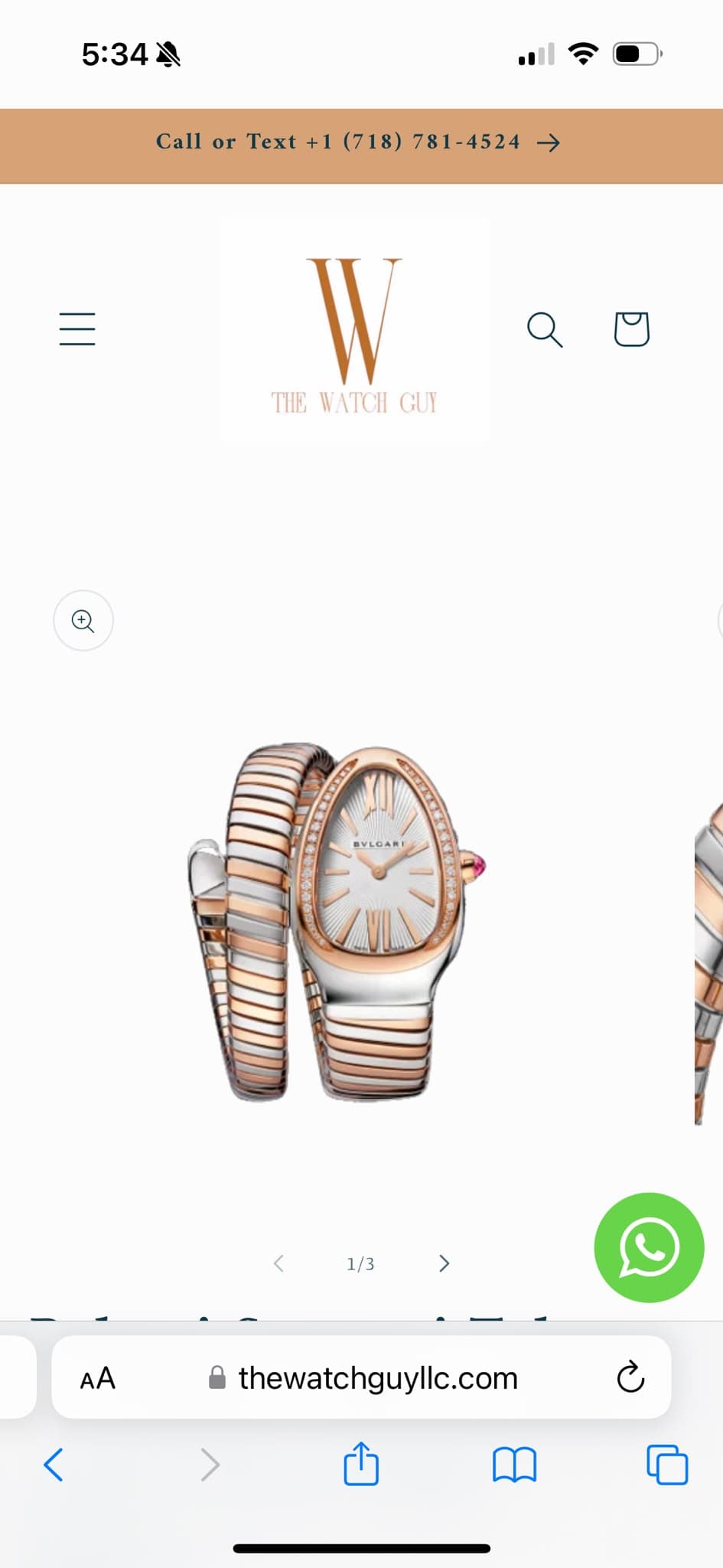 Bulgari Serpenti