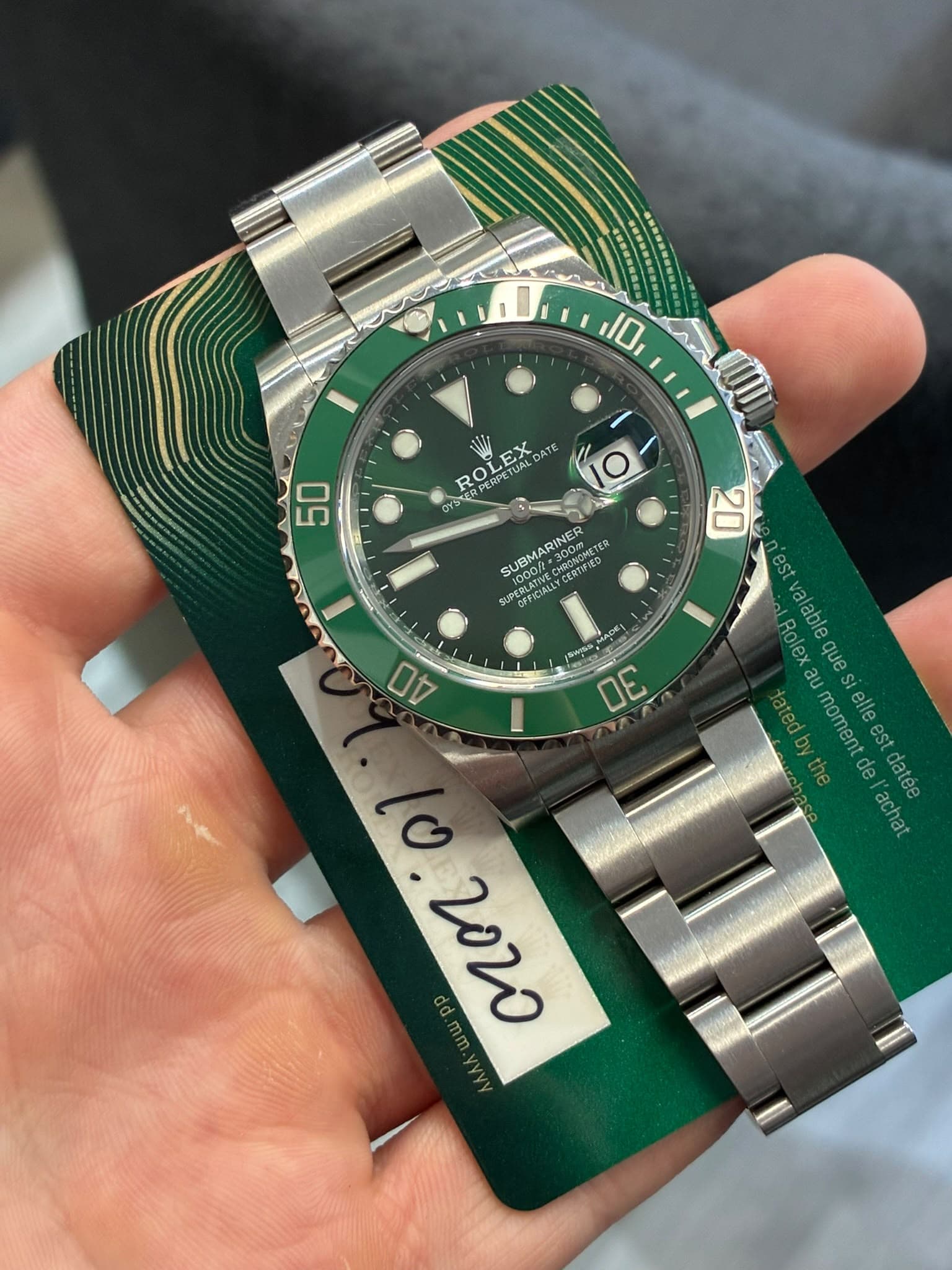 Rolex Submariner (Hulk)