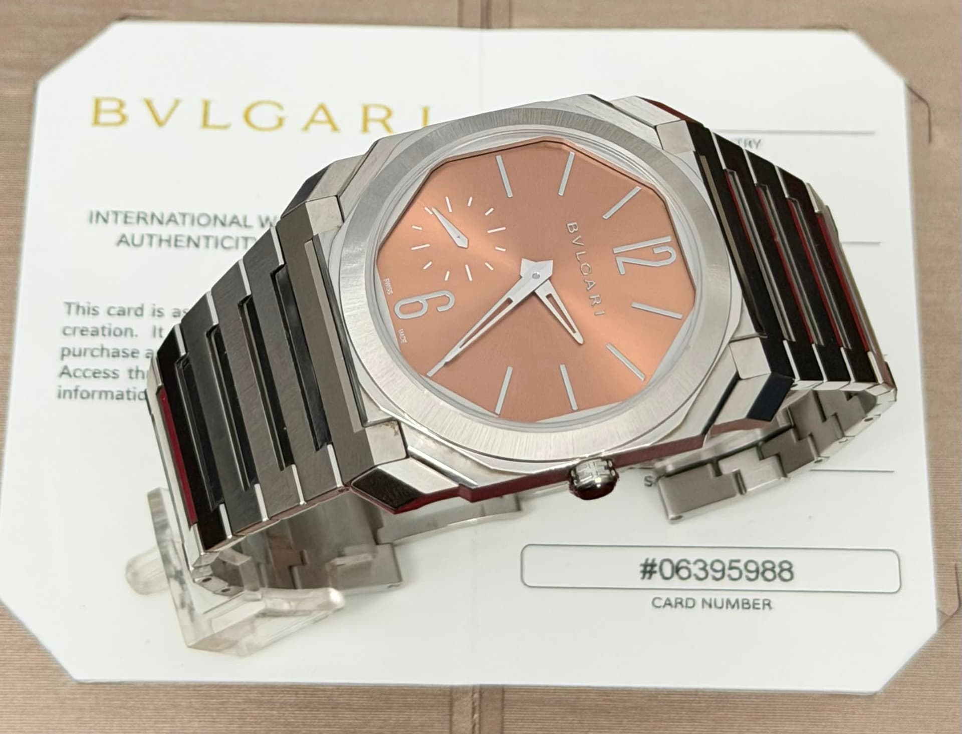 Bulgari Octo Finissimo Tuscan Copper Limited 50