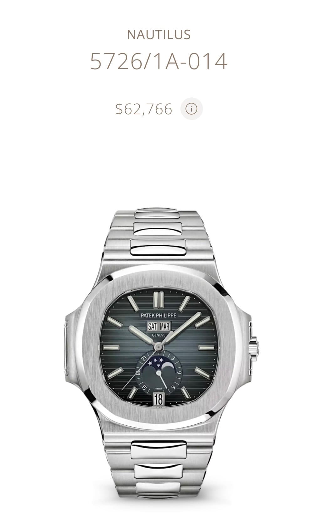 Patek Philippe Nautilus