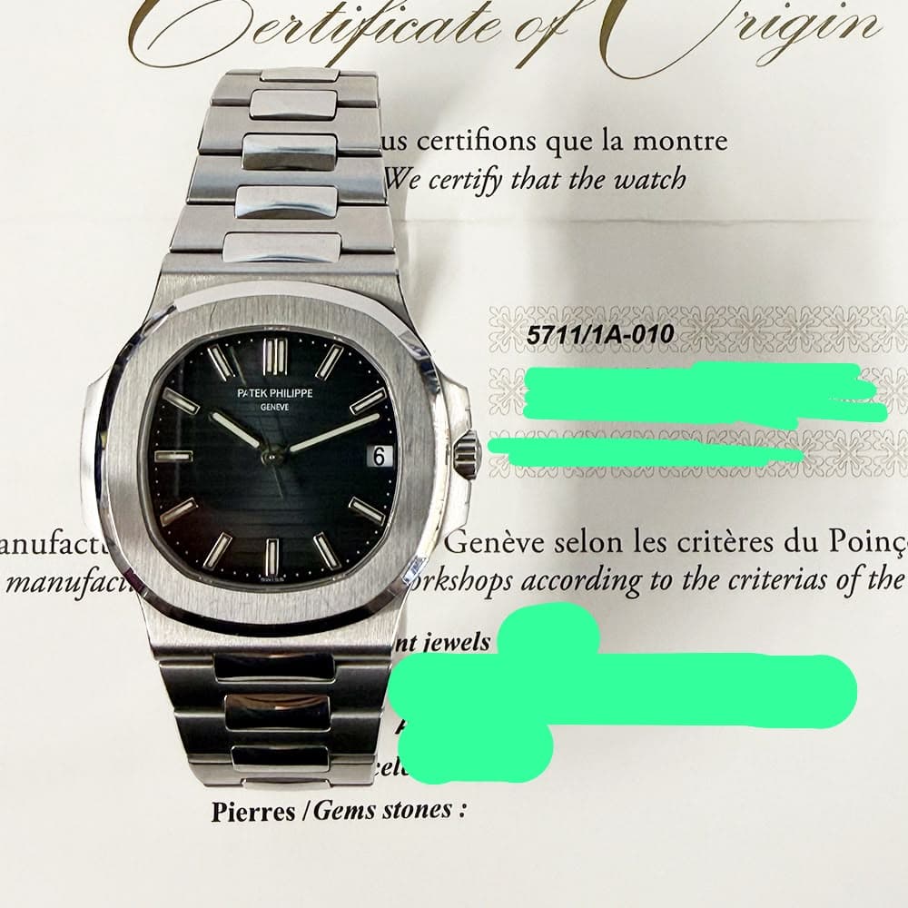 Patek Philippe Nautilus