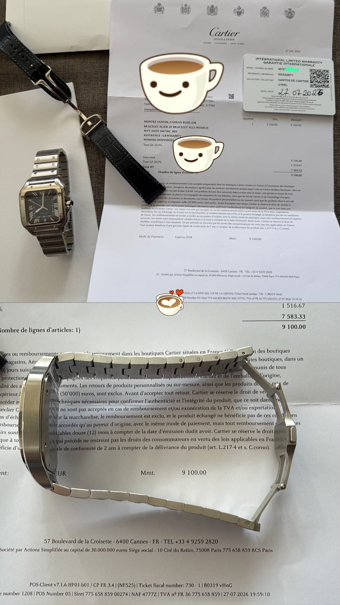 Cartier Santos de Cartier Large