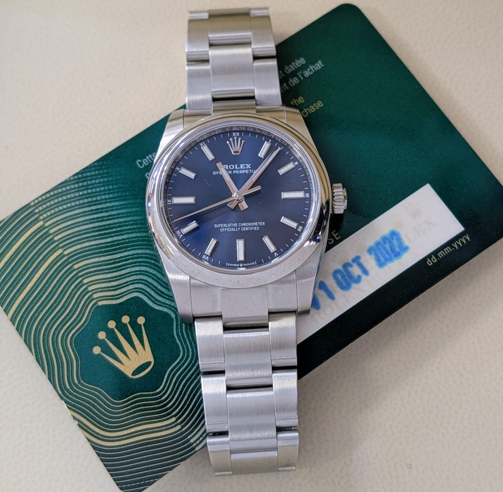 Rolex Oyster Perpetual 34