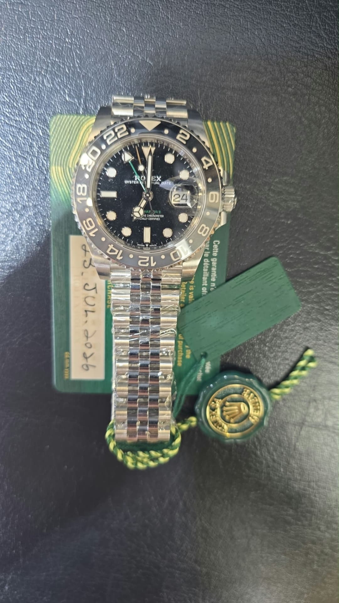 Rolex GMT-Master II "Bruce Wayne"