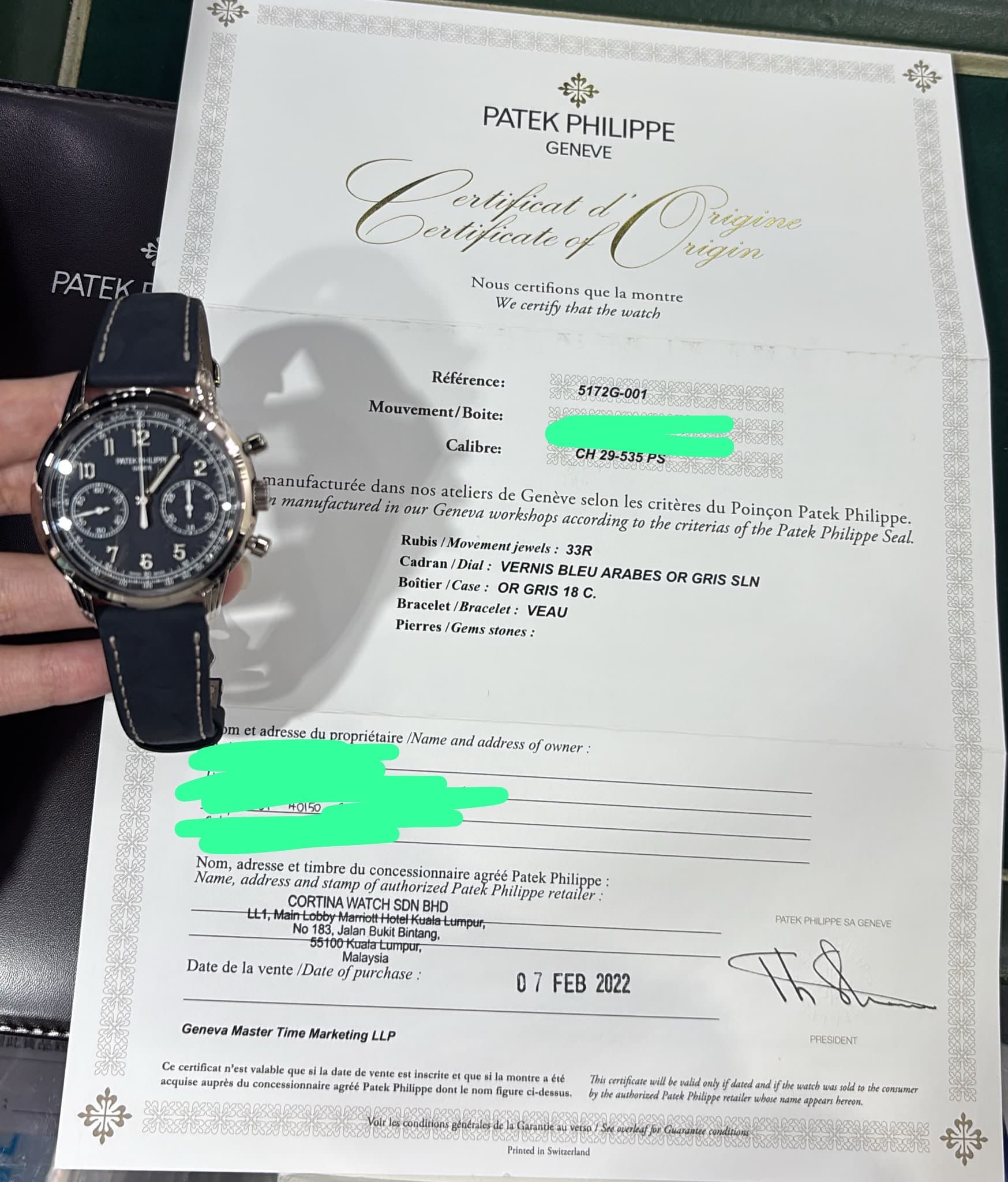 Patek Philippe Chronograph
