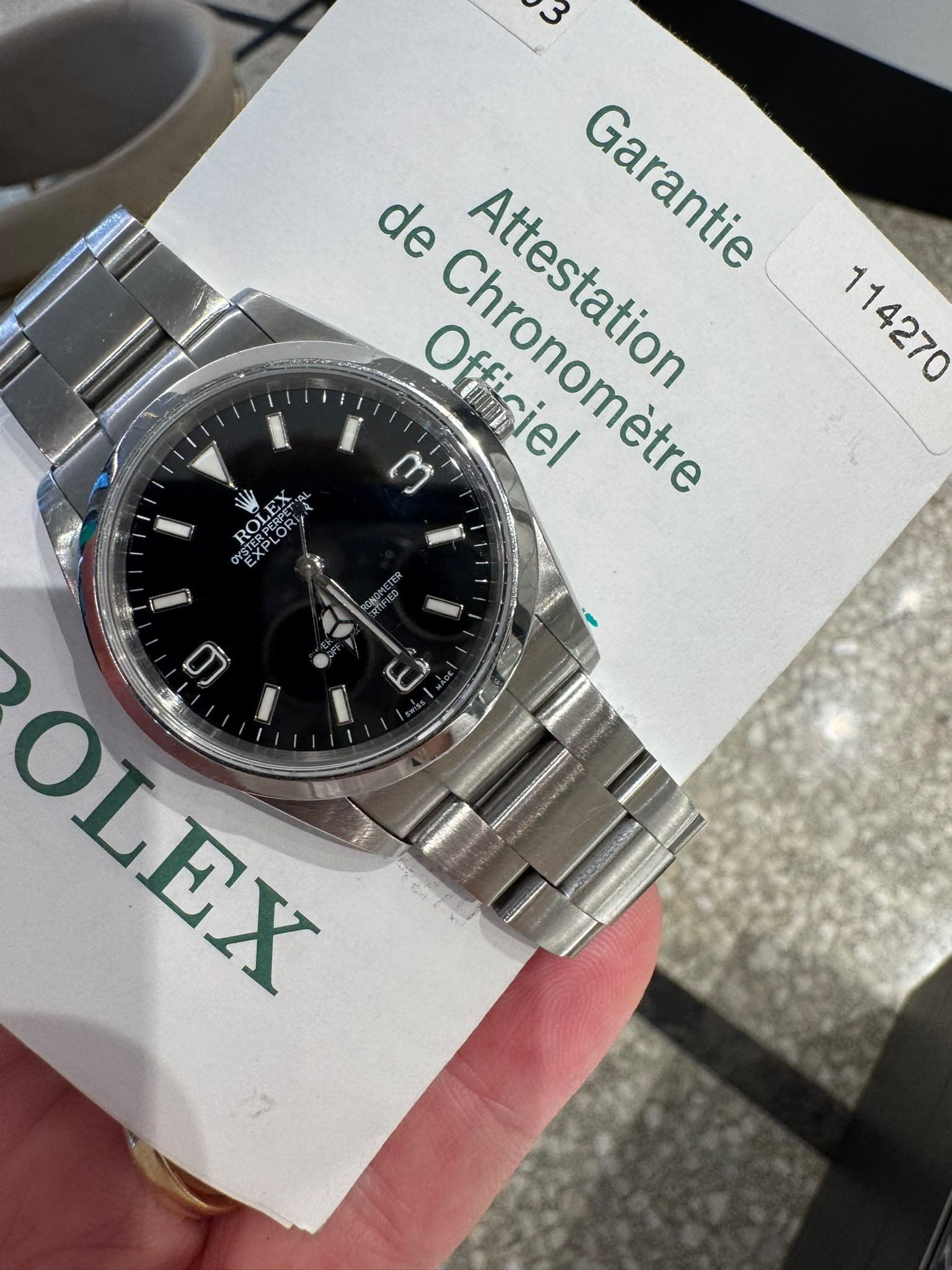 Rolex Explorer