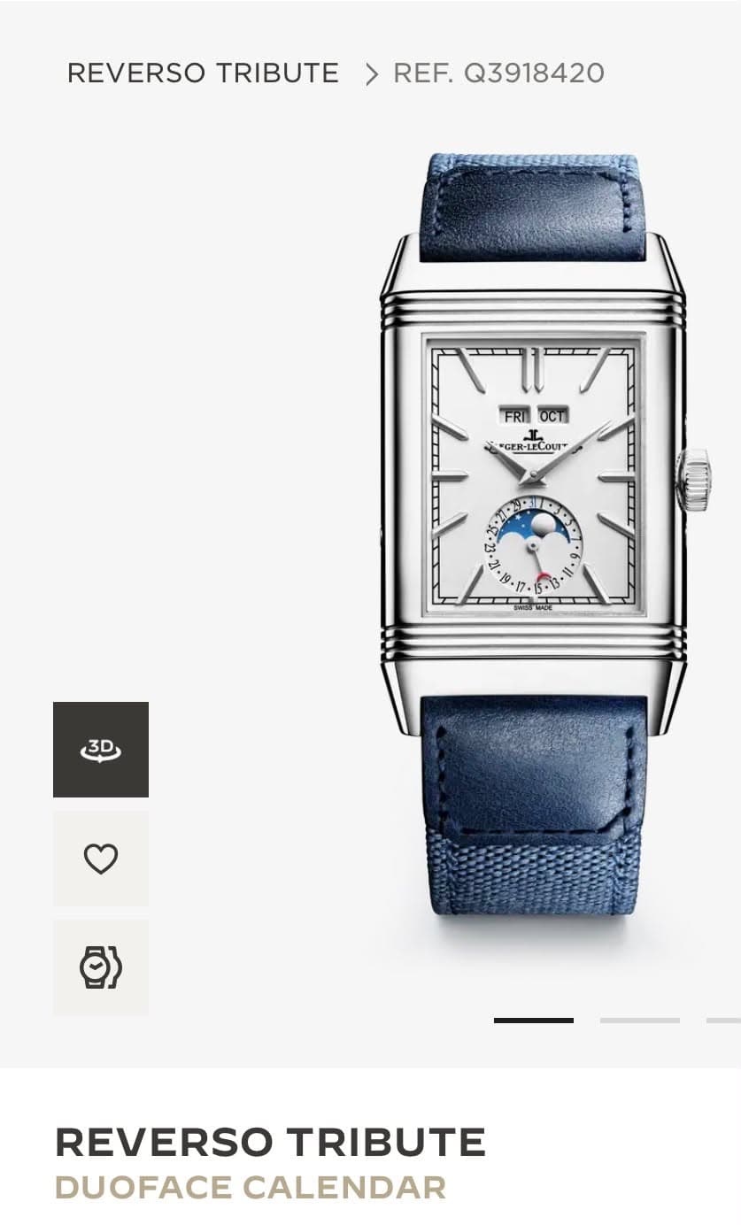 Jaeger-LeCoultre Reverso Tribute
