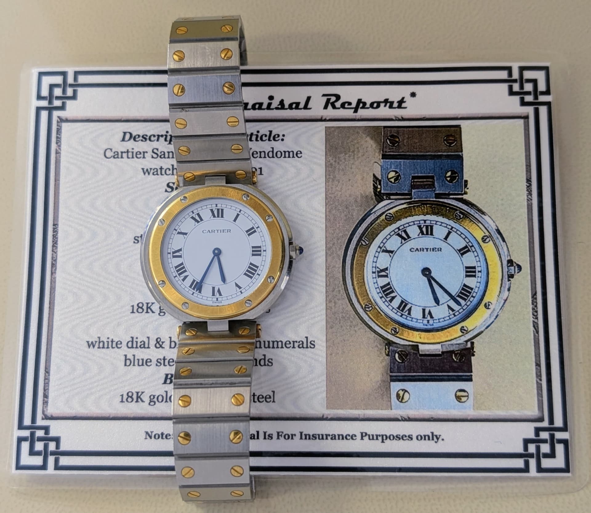 Cartier Santos Vendome