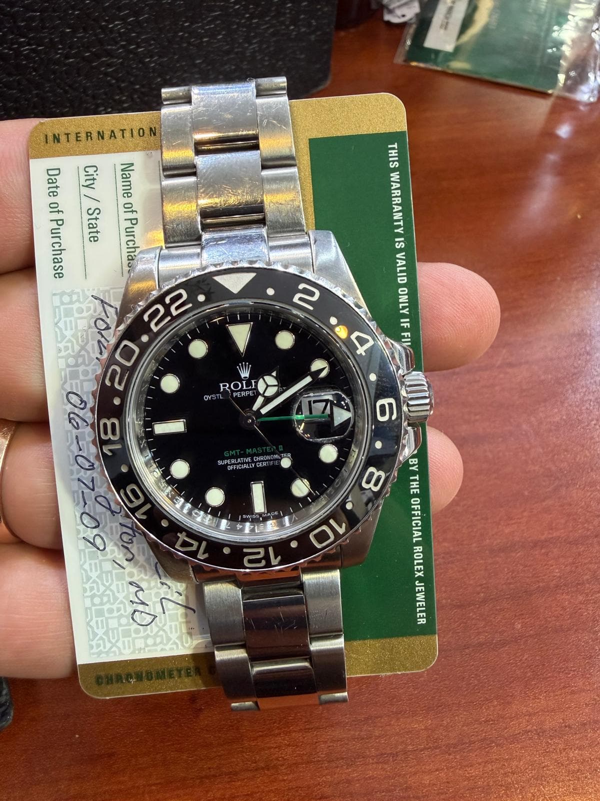Rolex GMT-Master II