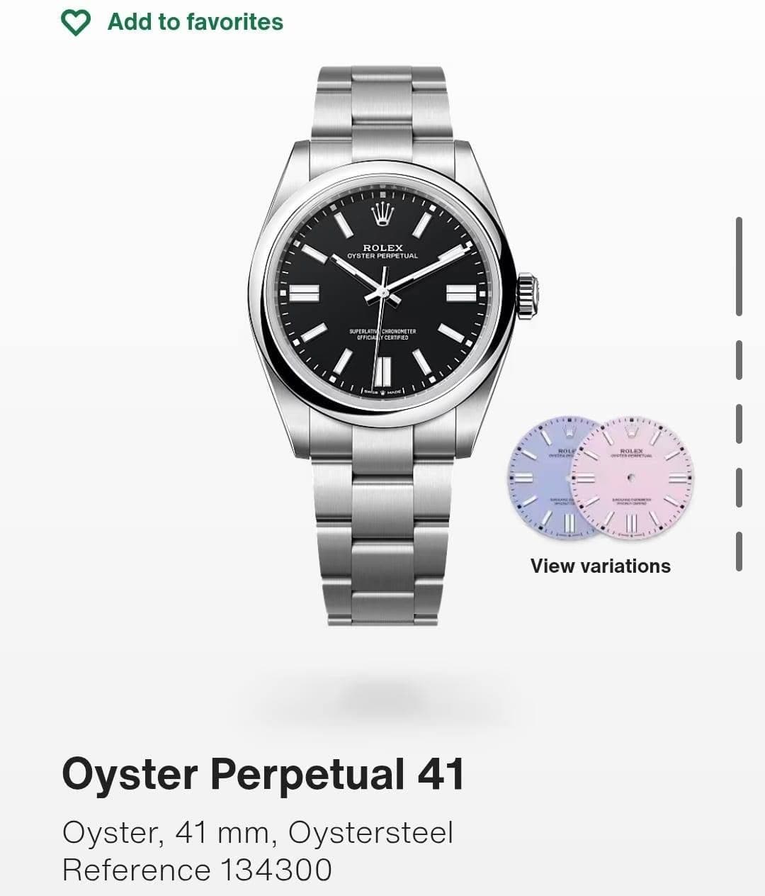 Rolex Oyster Perpetual 40