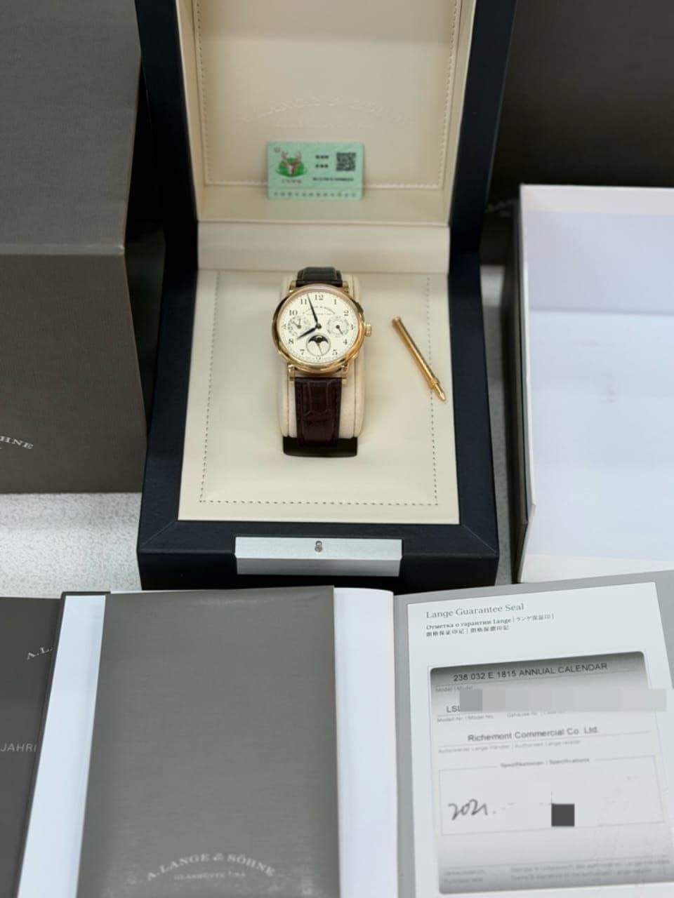 A. Lange & Söhne Lange 1