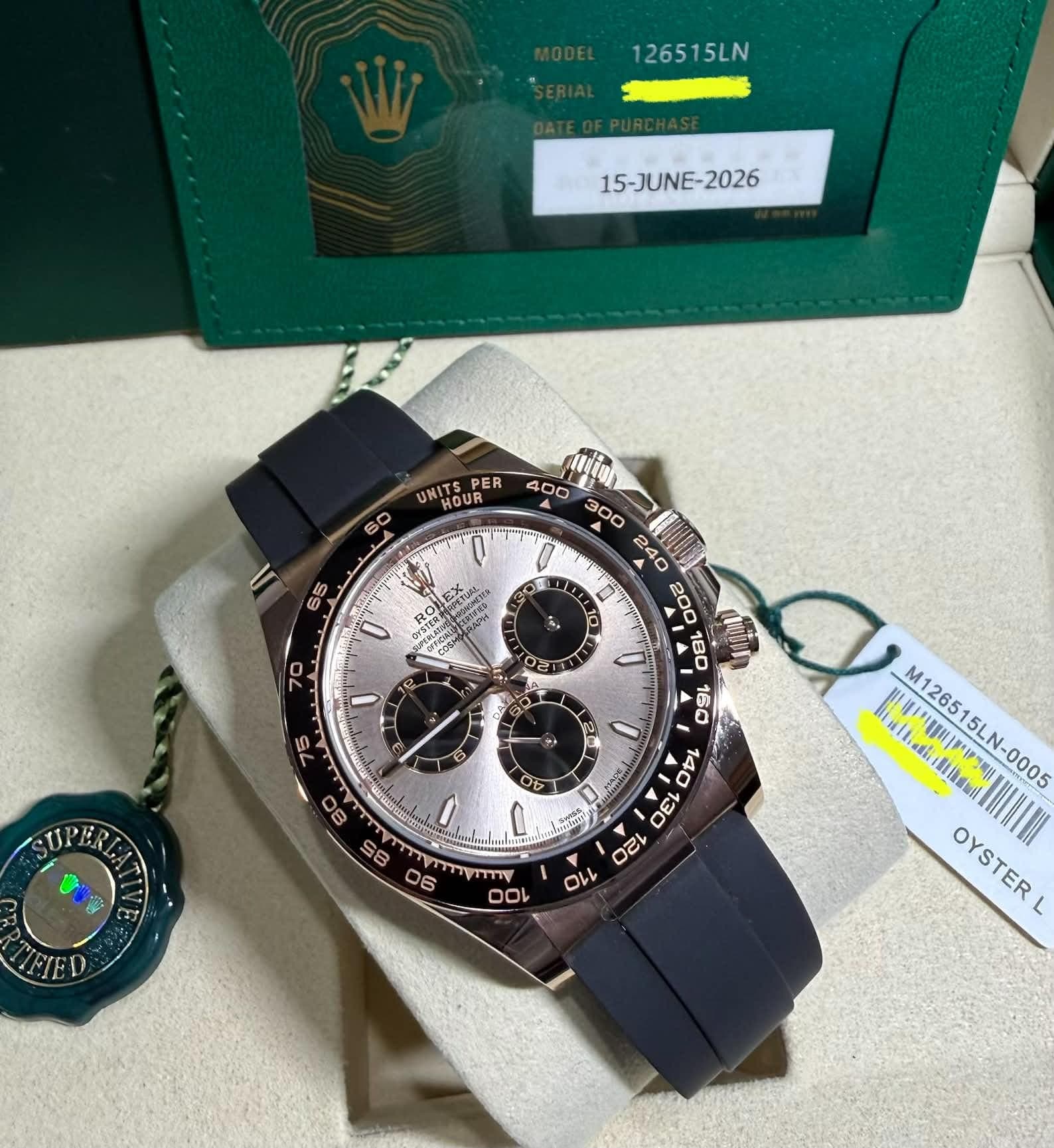 Rolex Daytona (Rose Gold)