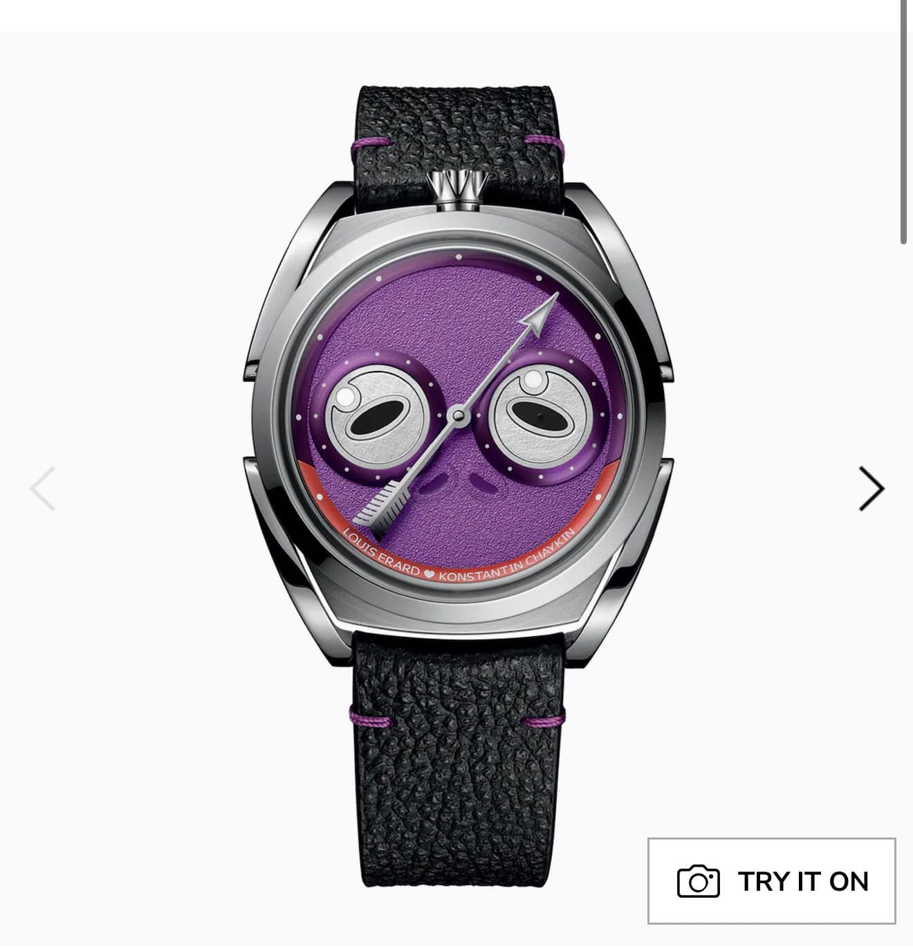 Louis Erard Unfrogettable Purple (Konstantin Chaykin collaboration)