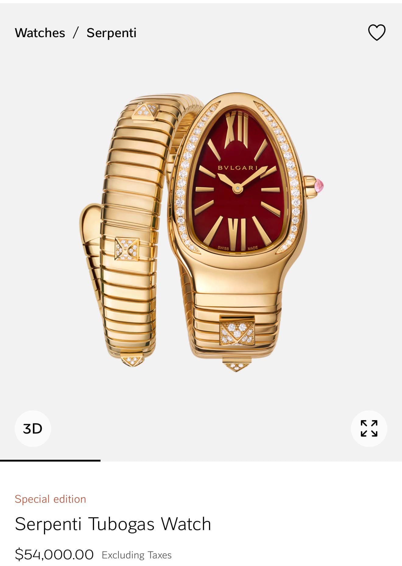 Bulgari Serpenti