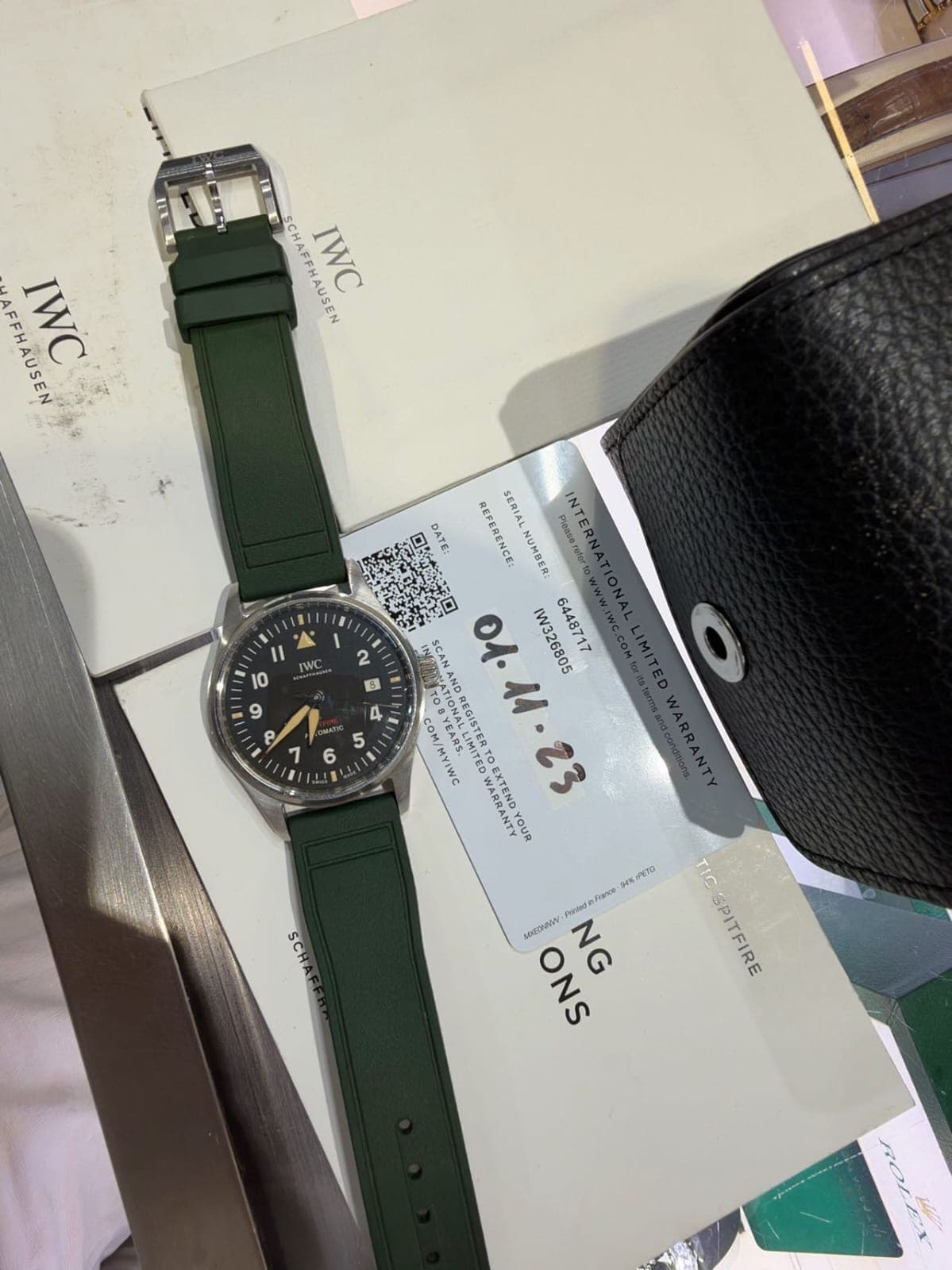 IWC Pilot's Watch Mark XX Top Gun (Ceramic)