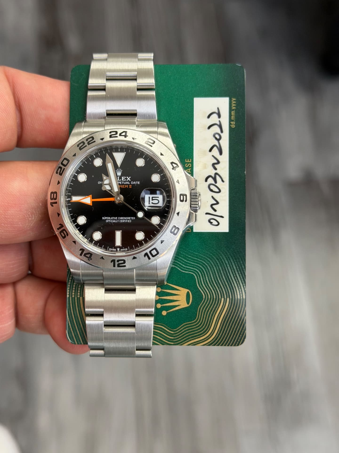 Rolex Explorer II