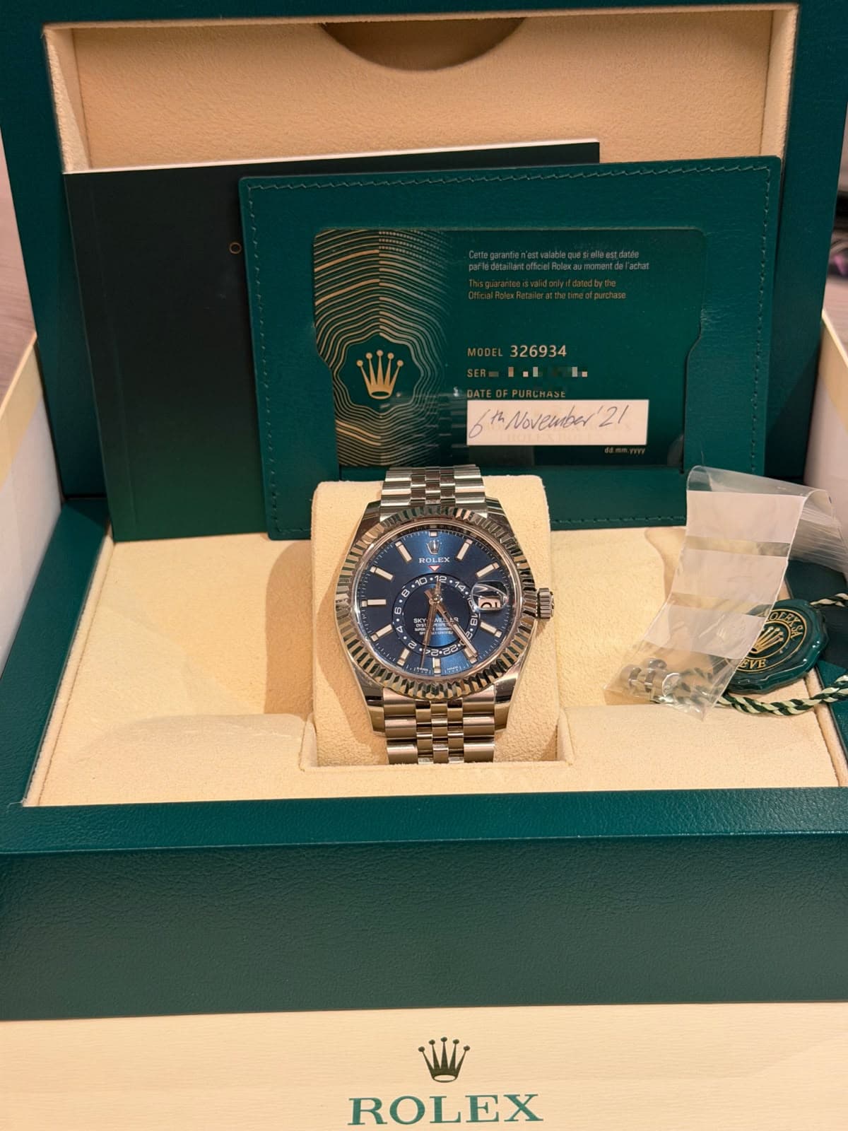 Rolex Sky-Dweller (White Gold)