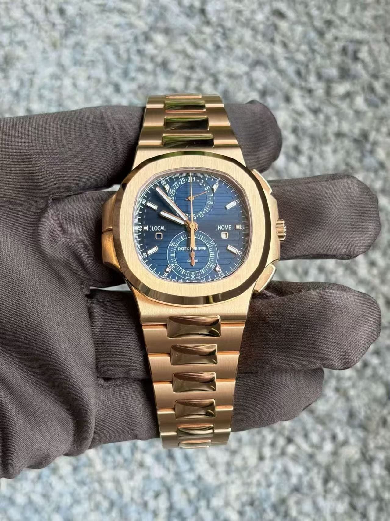 Patek Philippe Nautilus Travel Time Chronograph