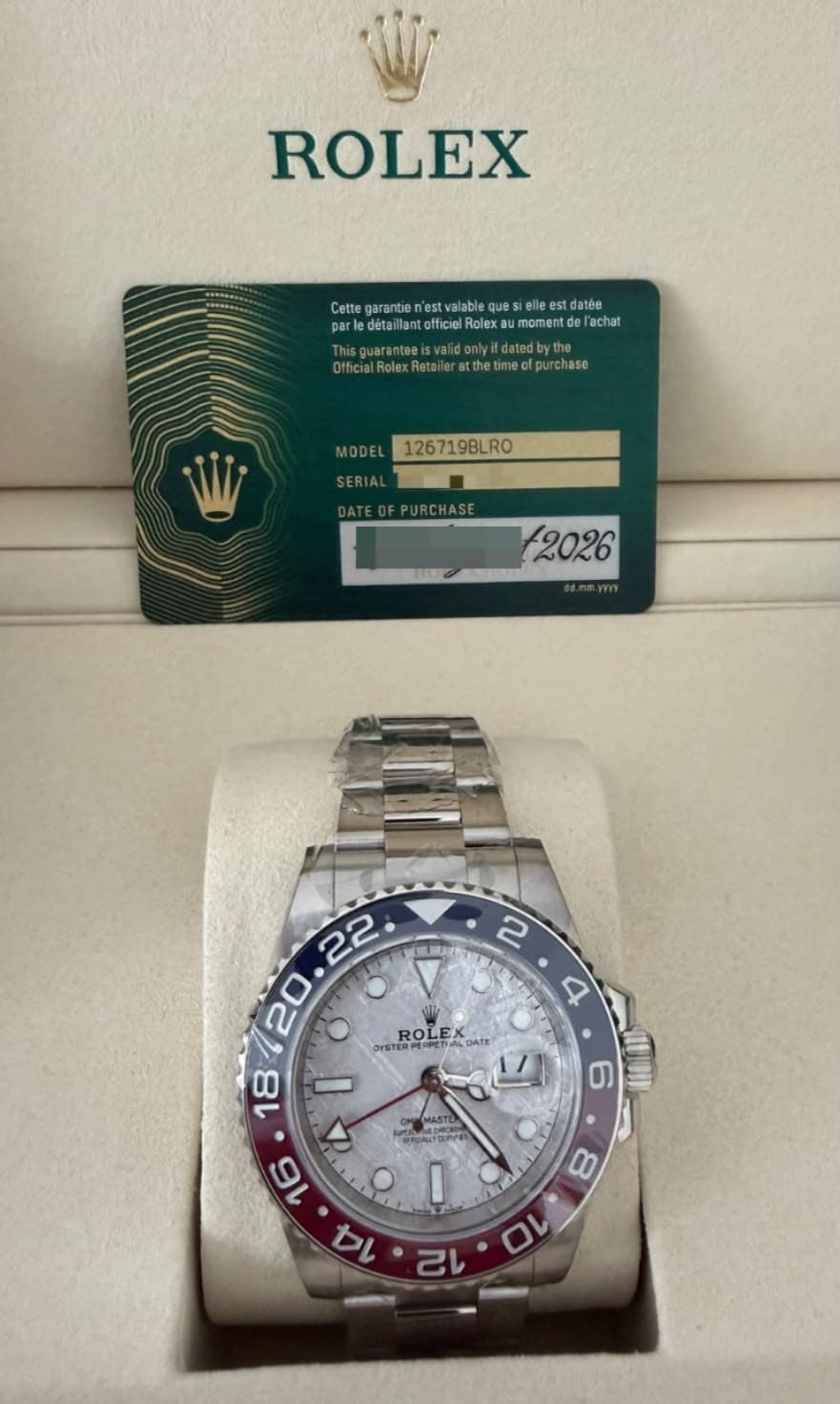Rolex GMT-Master II