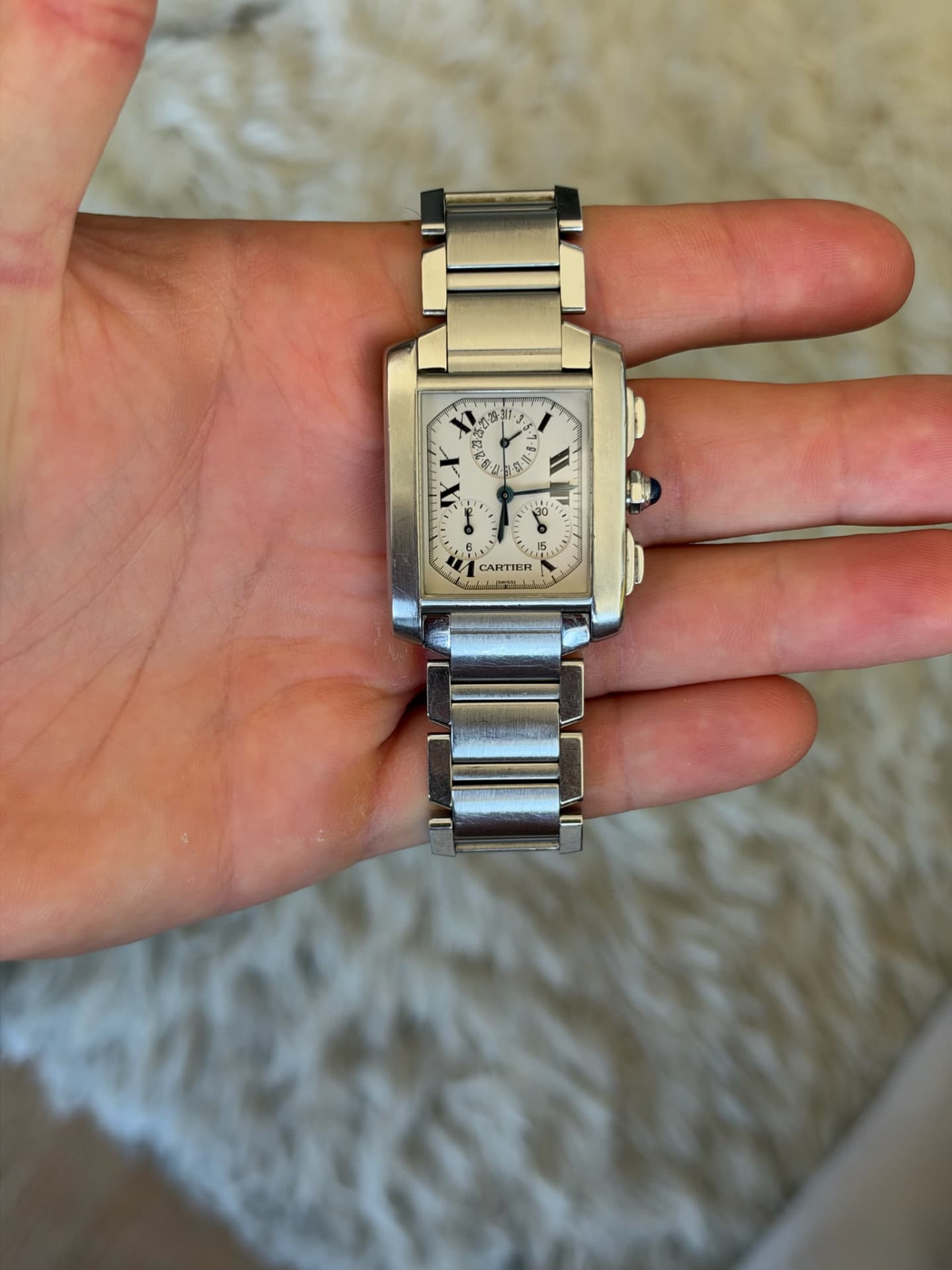 Cartier Tank XL Chronograph