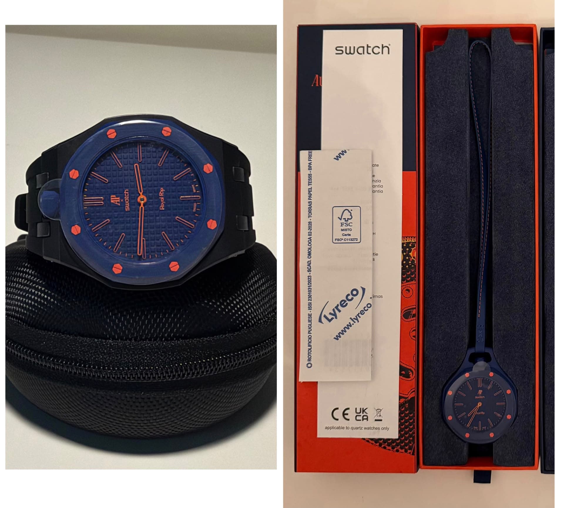 Audemars Piguet x Swatch Orenji