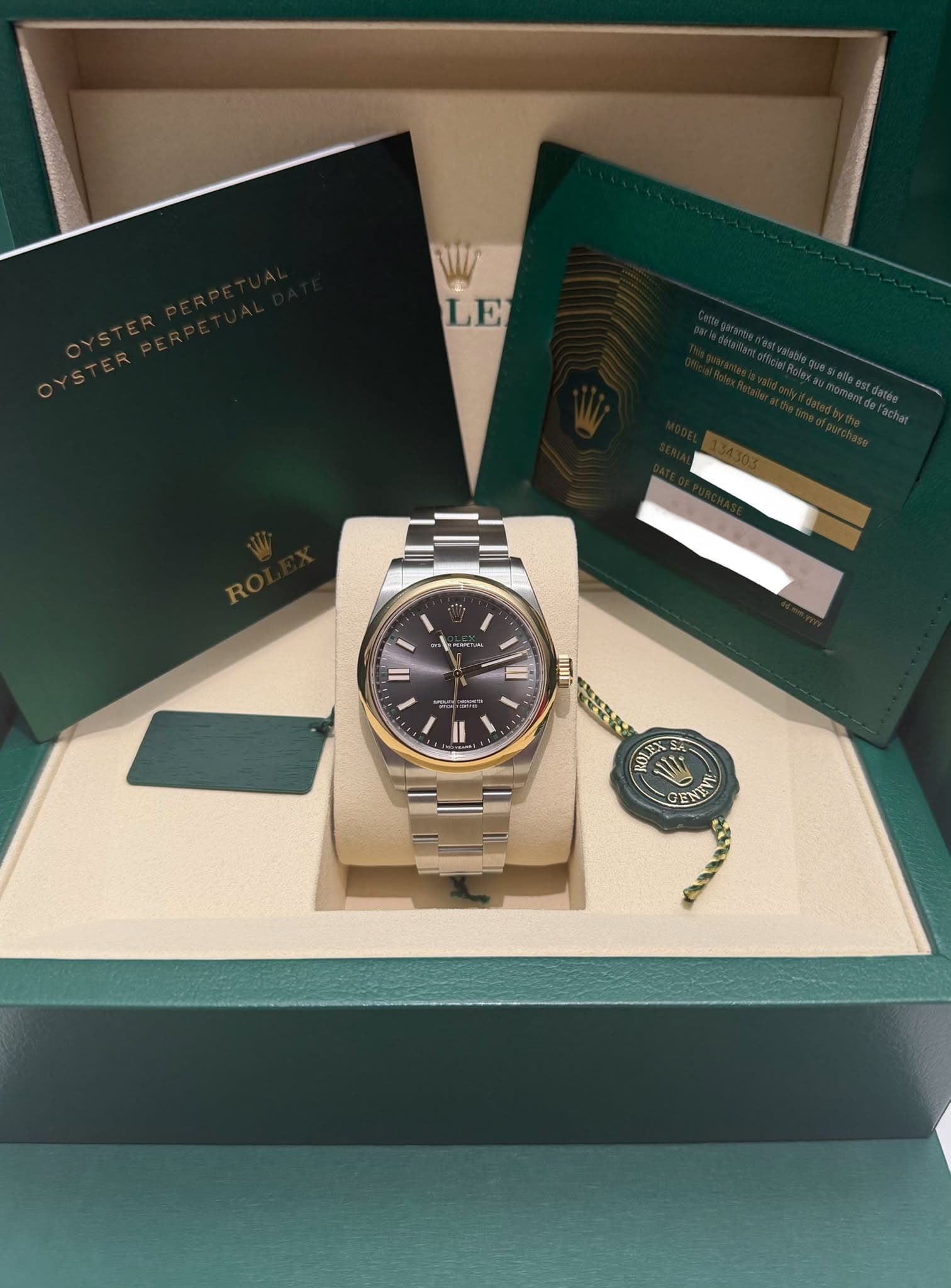 Rolex Oyster Perpetual 100th Anniversary