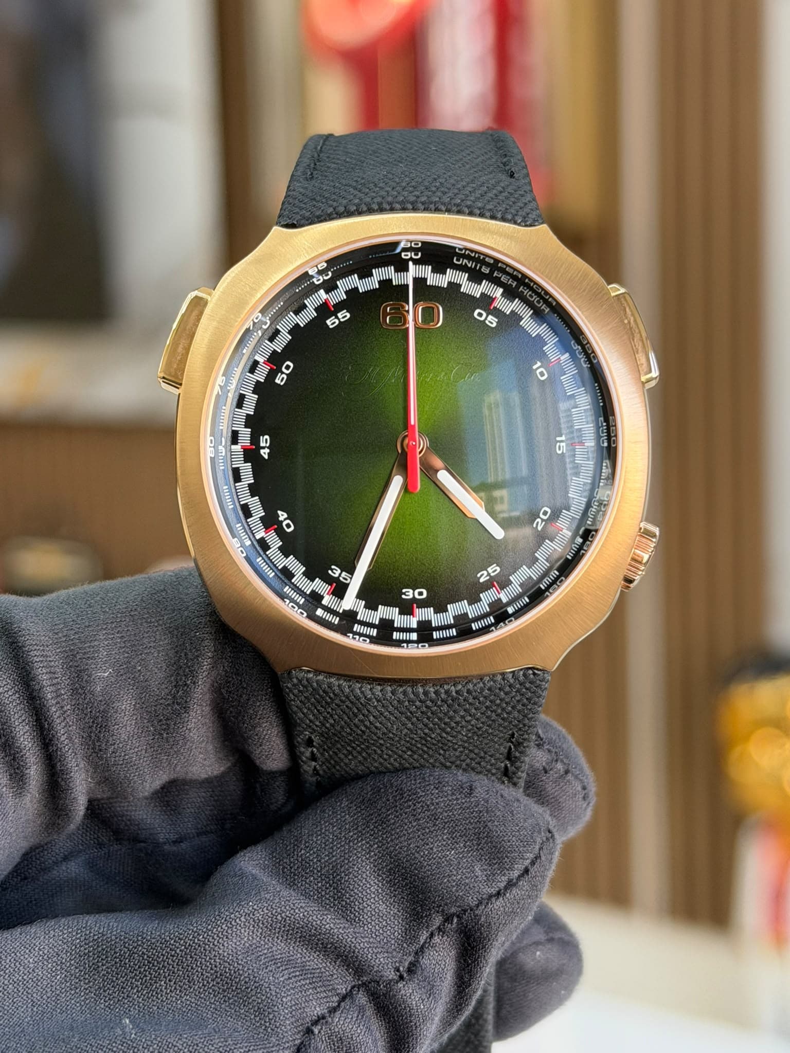 H. Moser & Cie. Streamliner Flyback Chronograph Boutique Edition