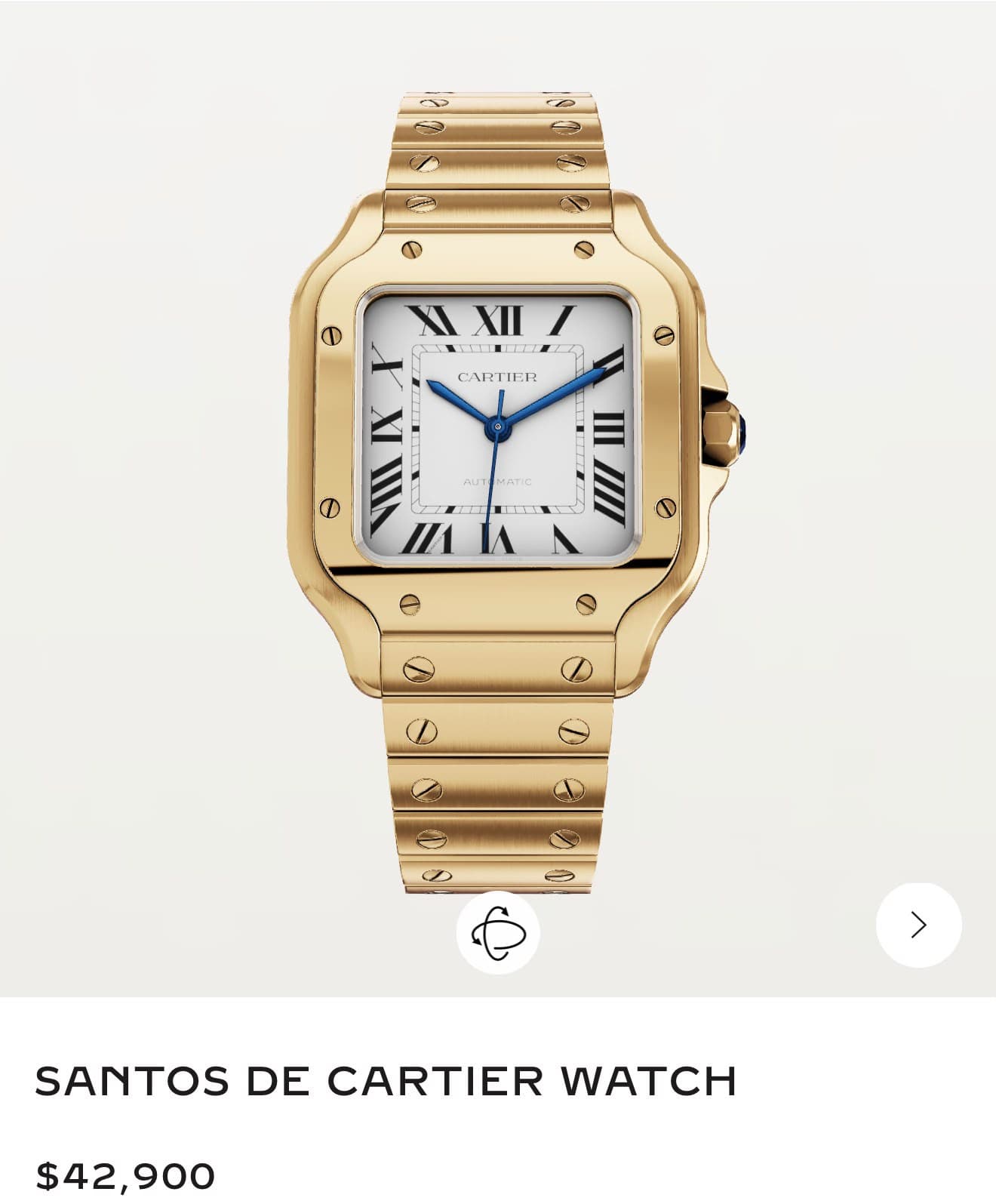 Cartier Santos de Cartier Medium