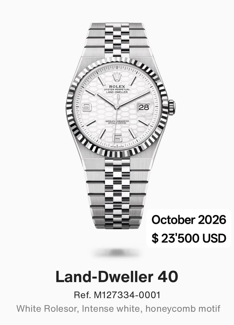 Rolex Land-Dweller
