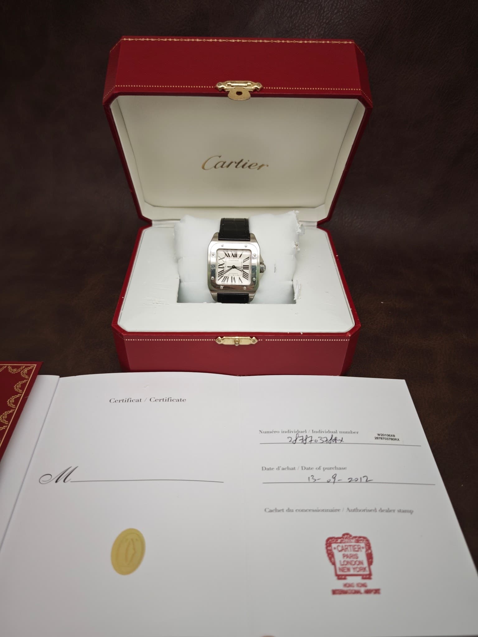 Cartier Santos 100