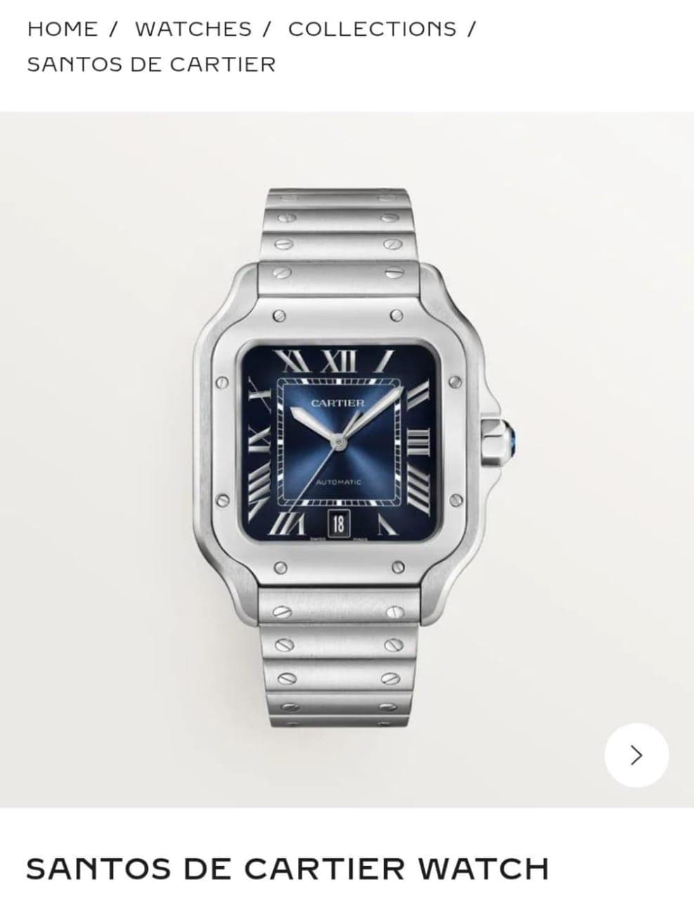 Cartier Santos