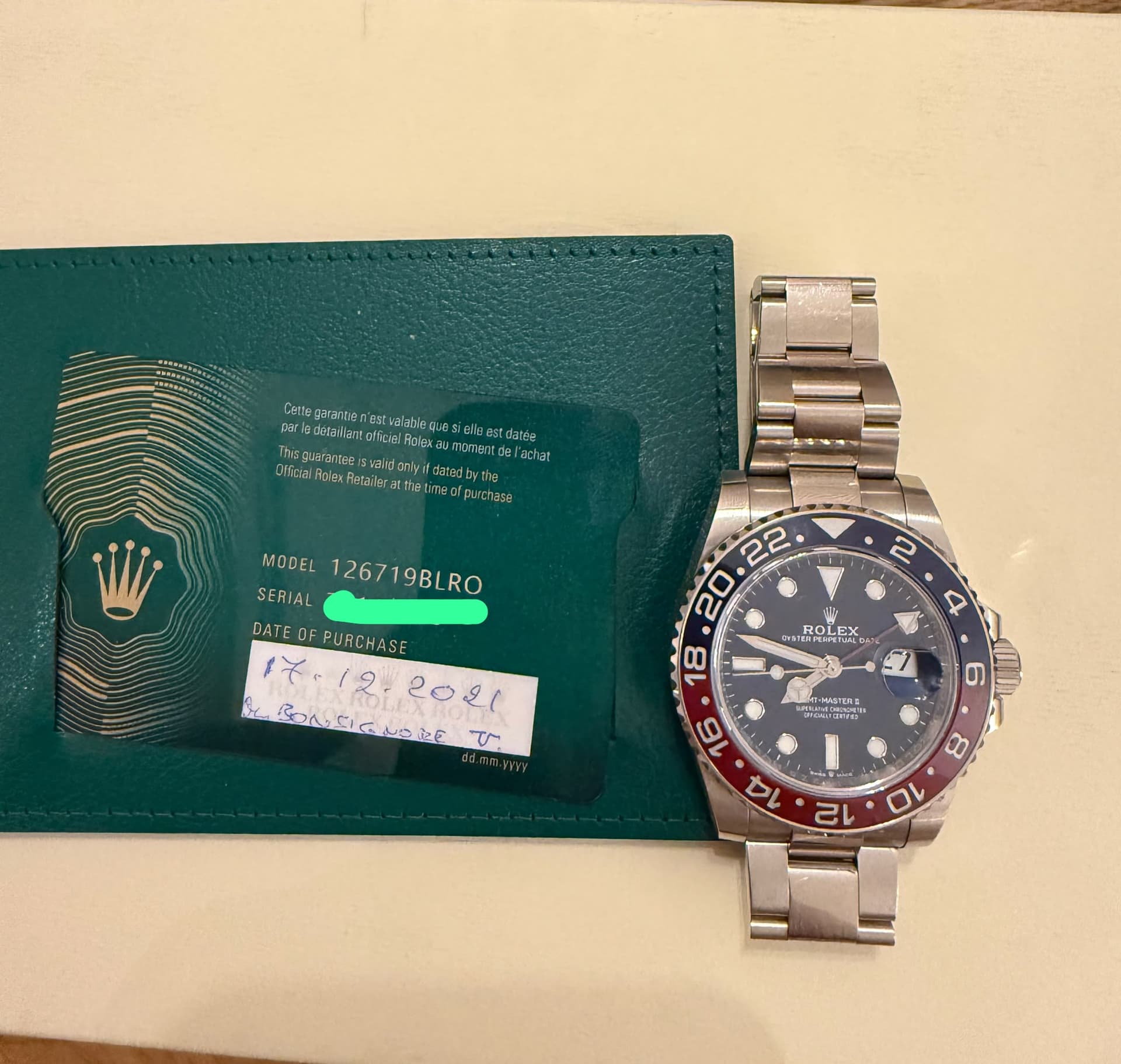 Rolex GMT-Master II