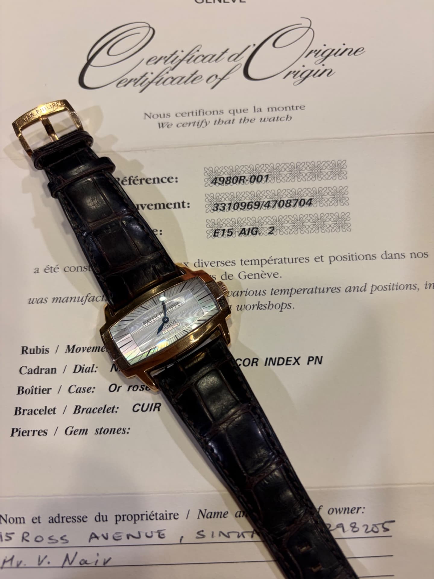 Patek Philippe Gondolo